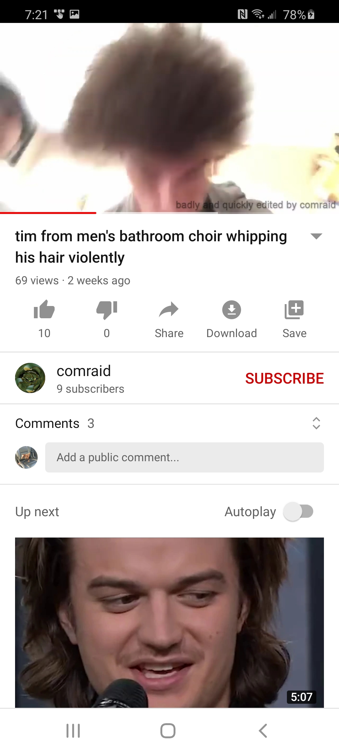 Nice ( like button) r/Mens_Bathroom_Choir