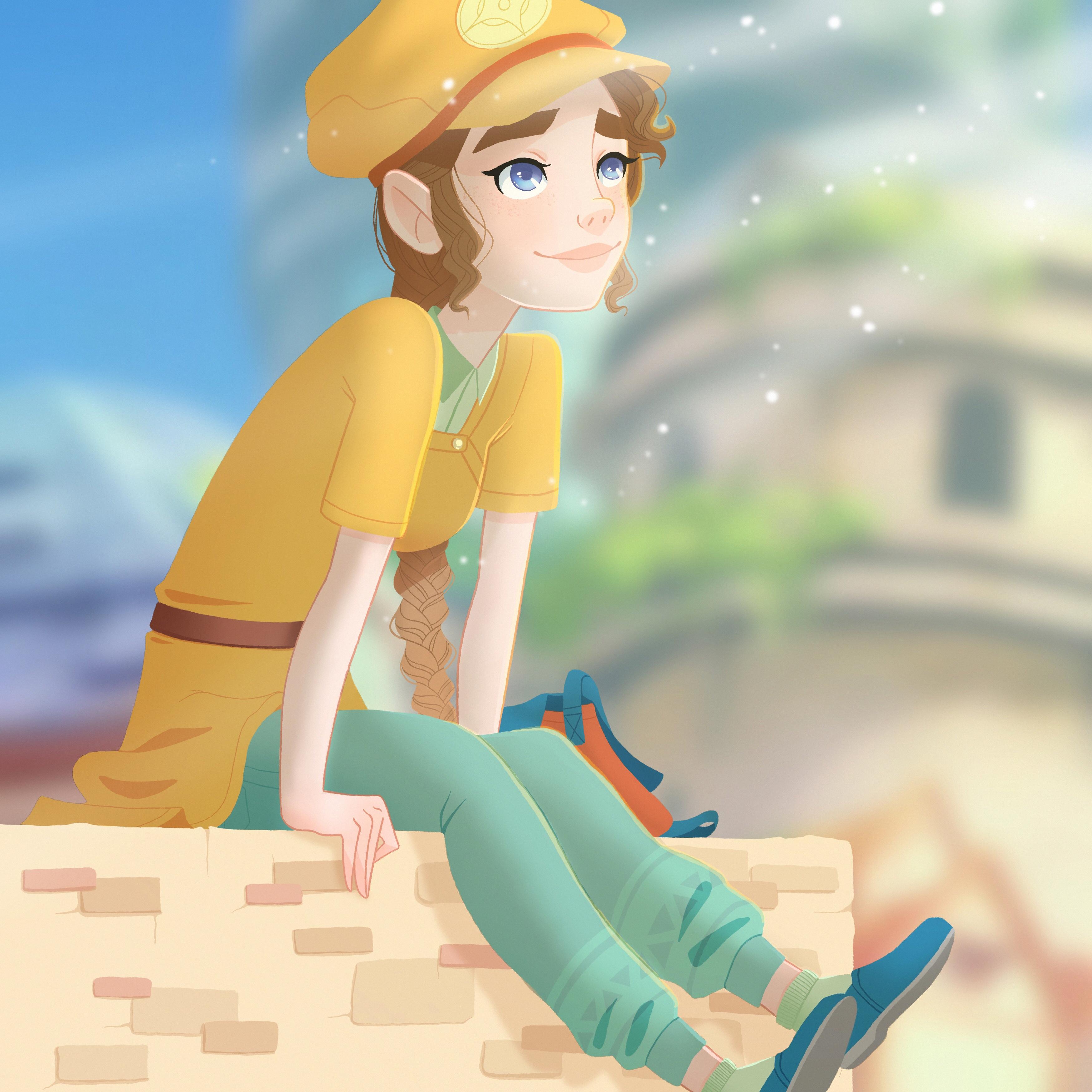 [FANART] Come to the church of Light with Nora! ;) mytimeatportia