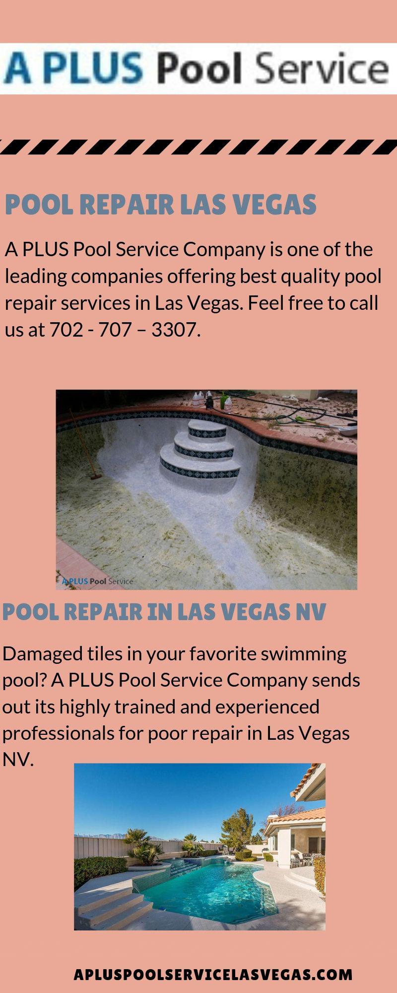 Pool Repair In Las Vegas u/apluspoolservice