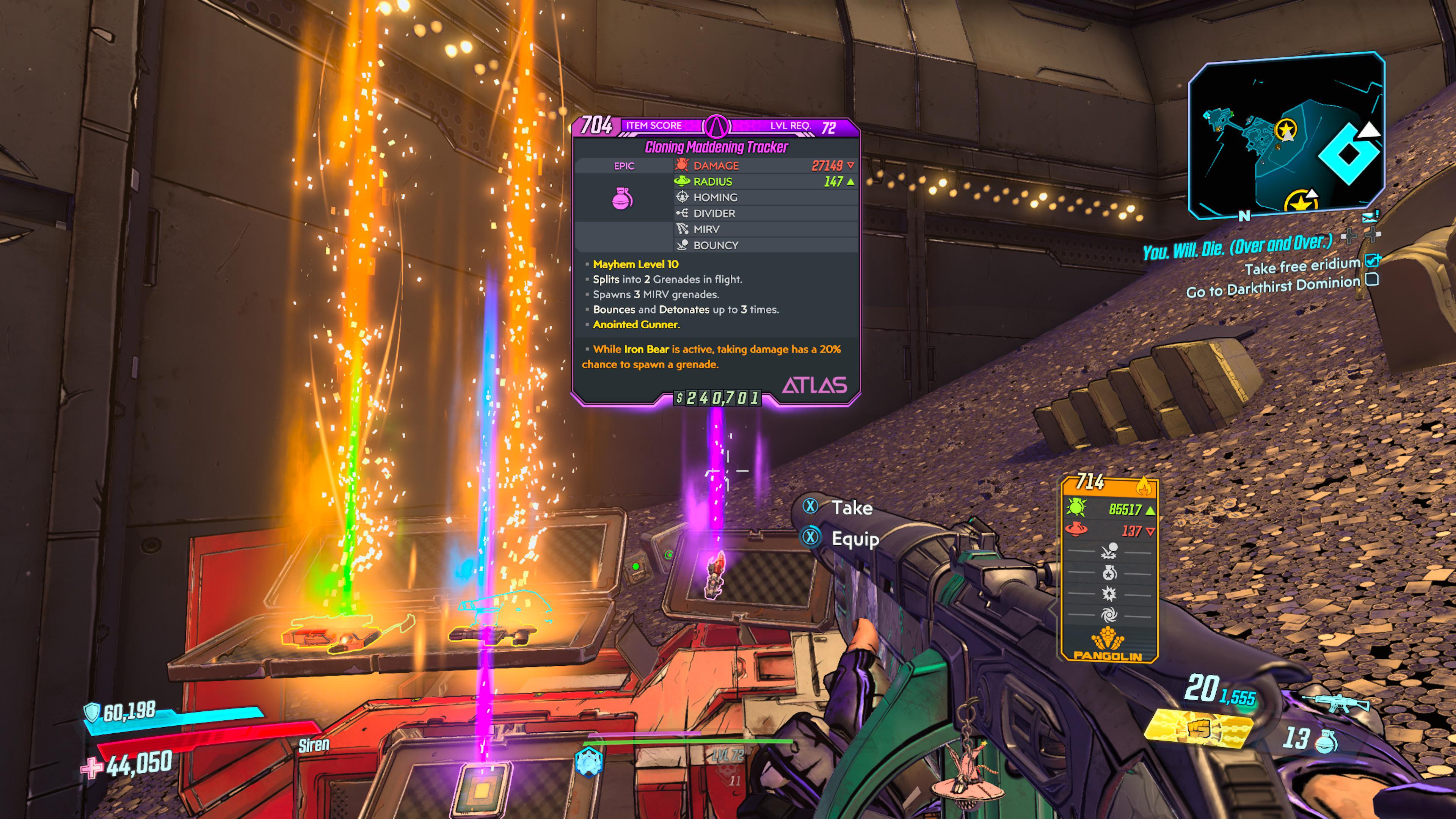 Finished up the Handsome Jackpot and was opening the chests and got a