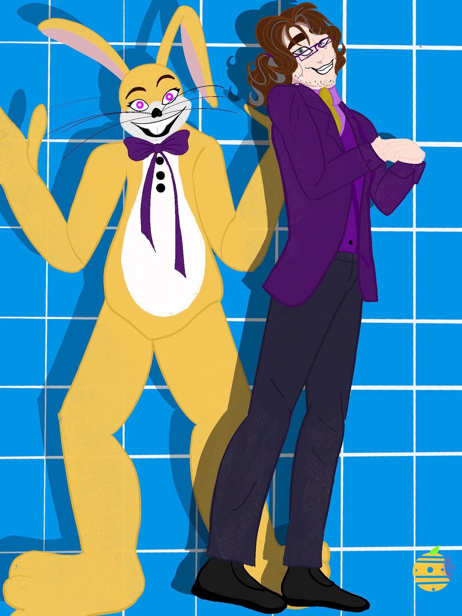 William Afton and Glitchtrap r/fivenightsatfreddys