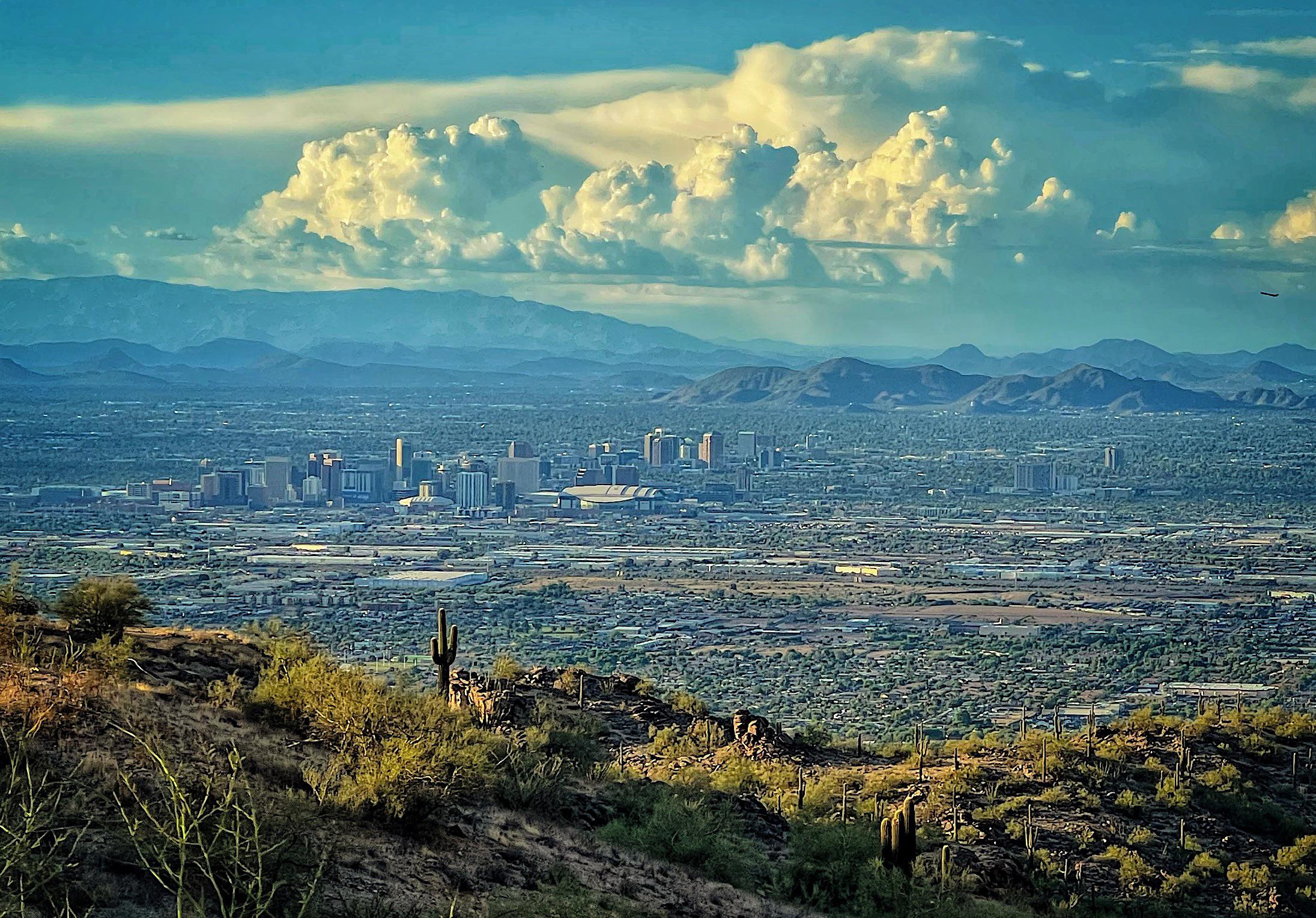 Made it up to Dobbins Lookout on South Mountain last night. Lots of