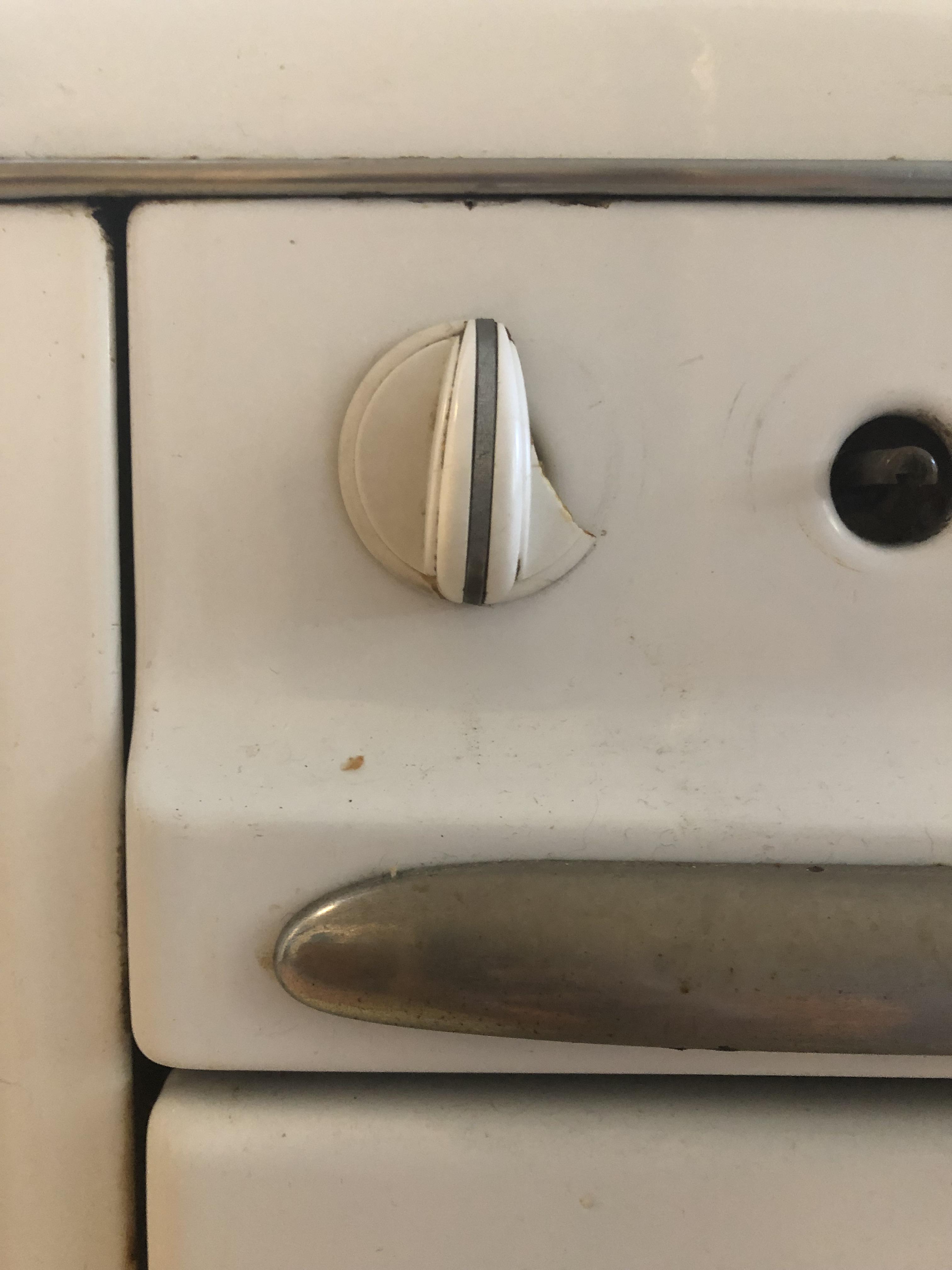 A replacement knob for a Gaffers & Sattler stove. I only need to