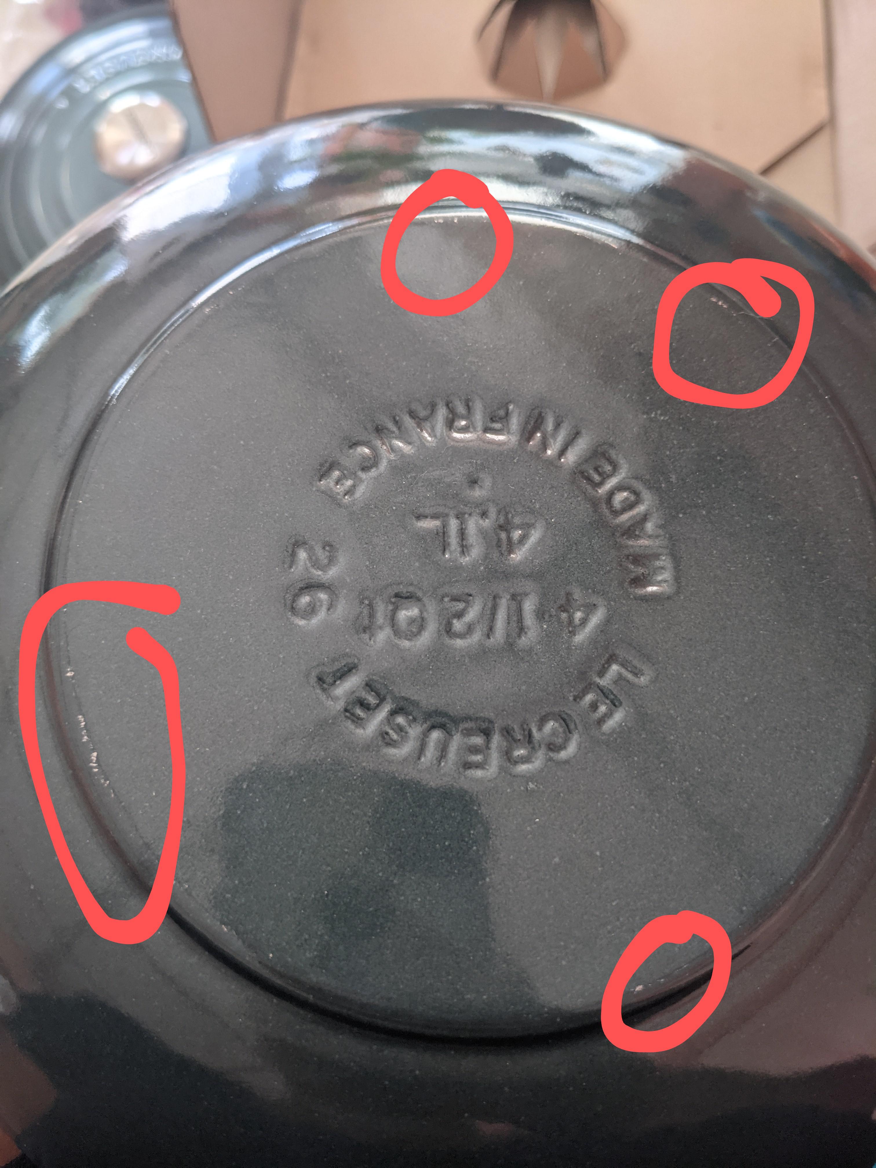 Am I being a Karen about this? I used this le creuset pot one time and