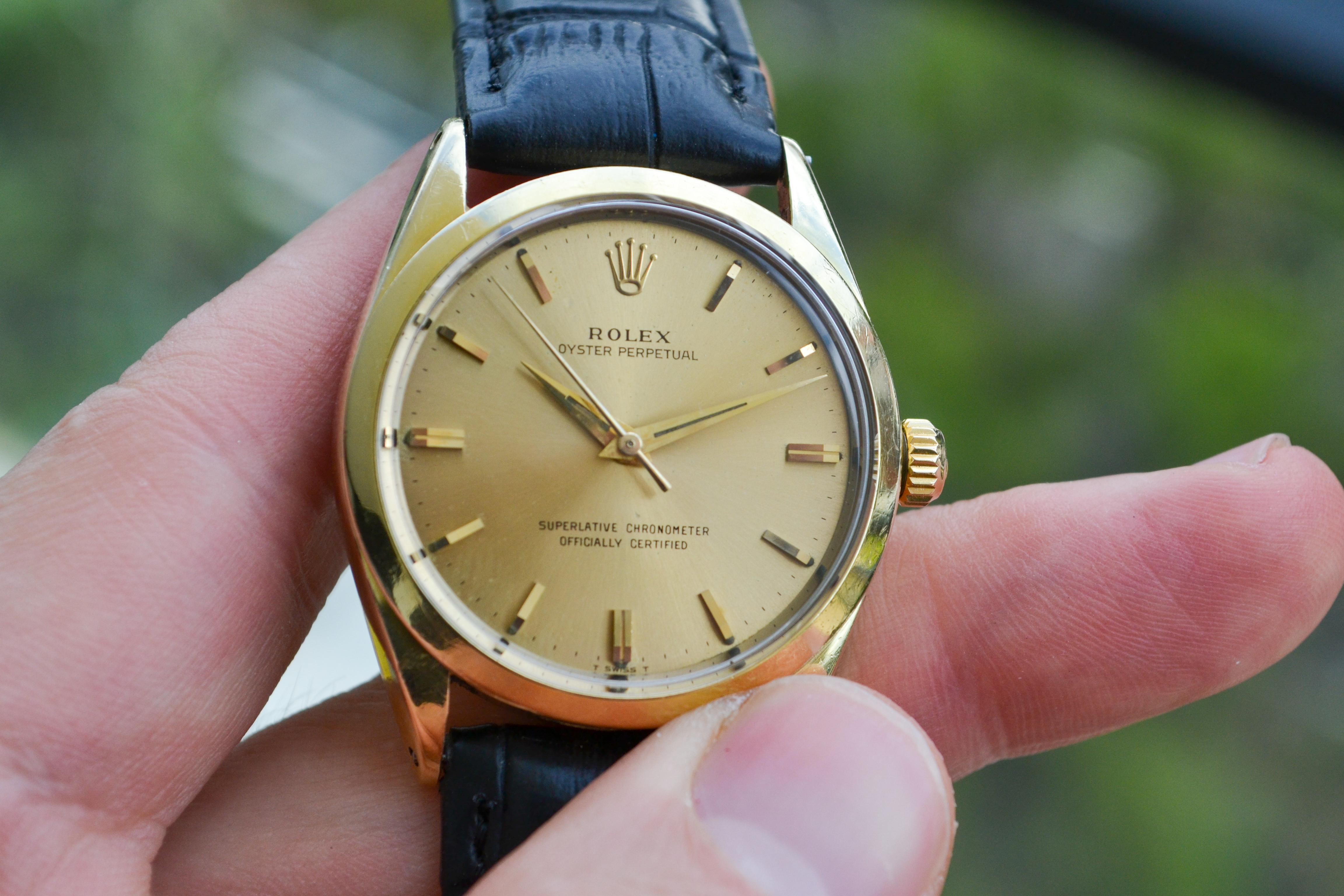 [WTS] Rolex Gold Oyster Perpetual Ref. 1024 Circa 1966 r/Watchexchange