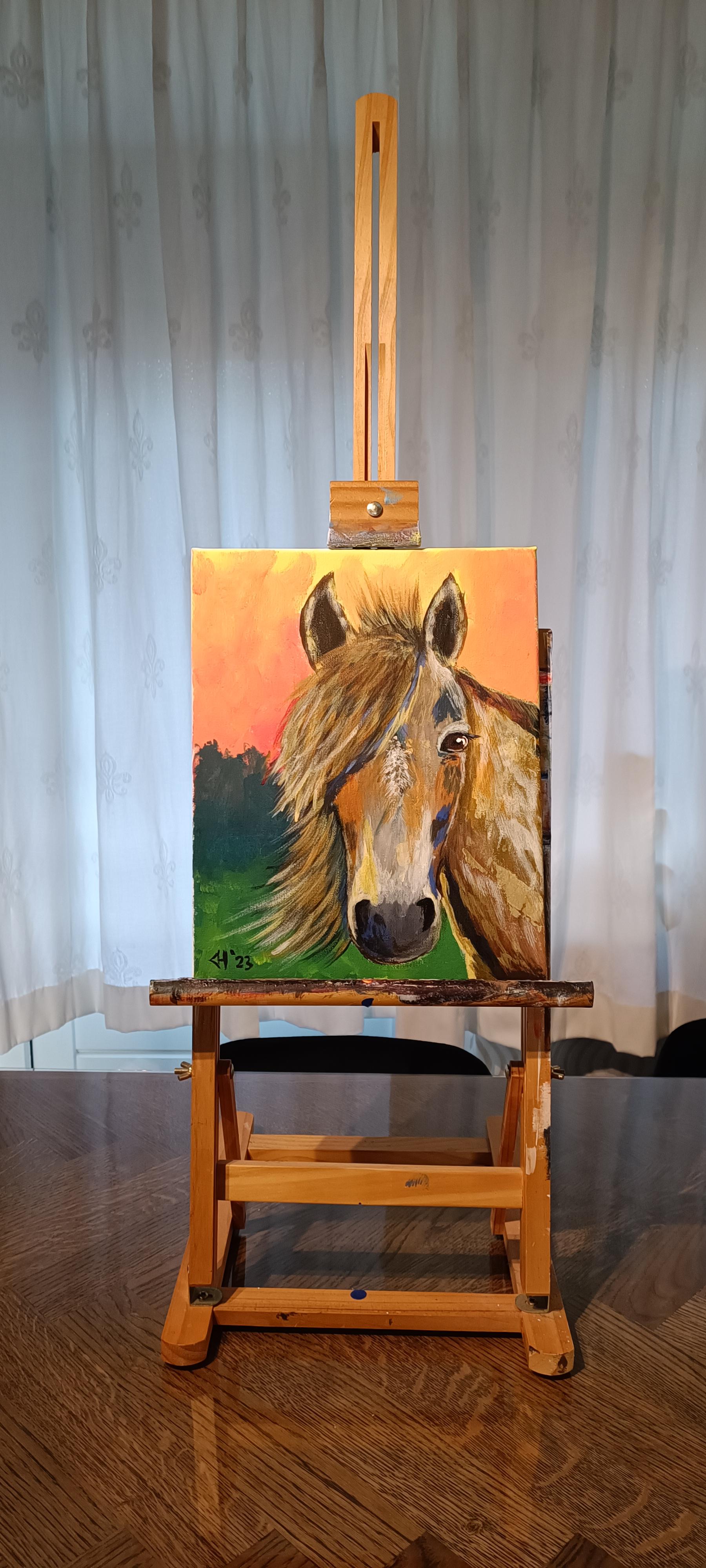 Horse r/acrylicpainting