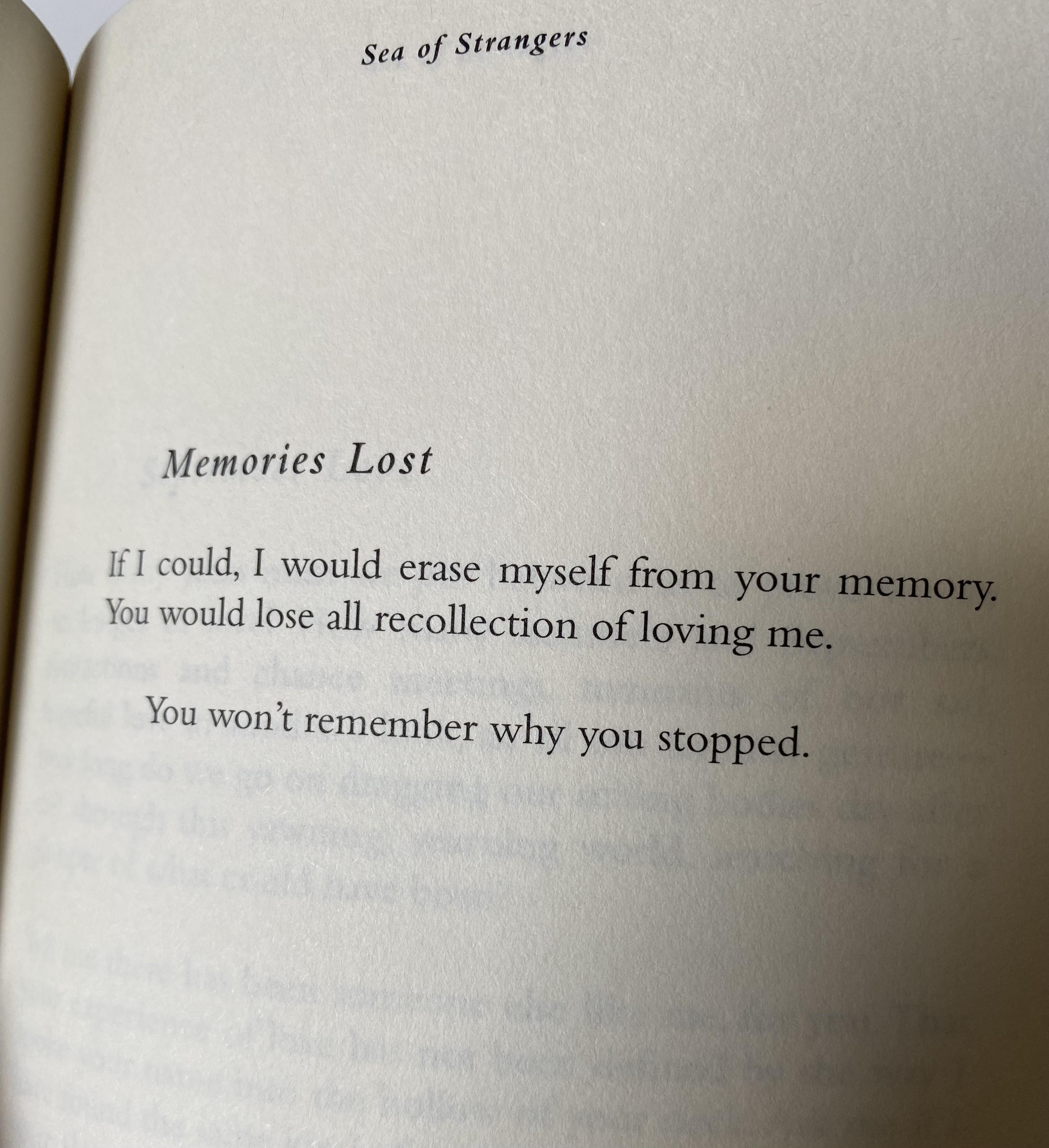 [Poem] Memories Lost by Lang Leav r/Poetry