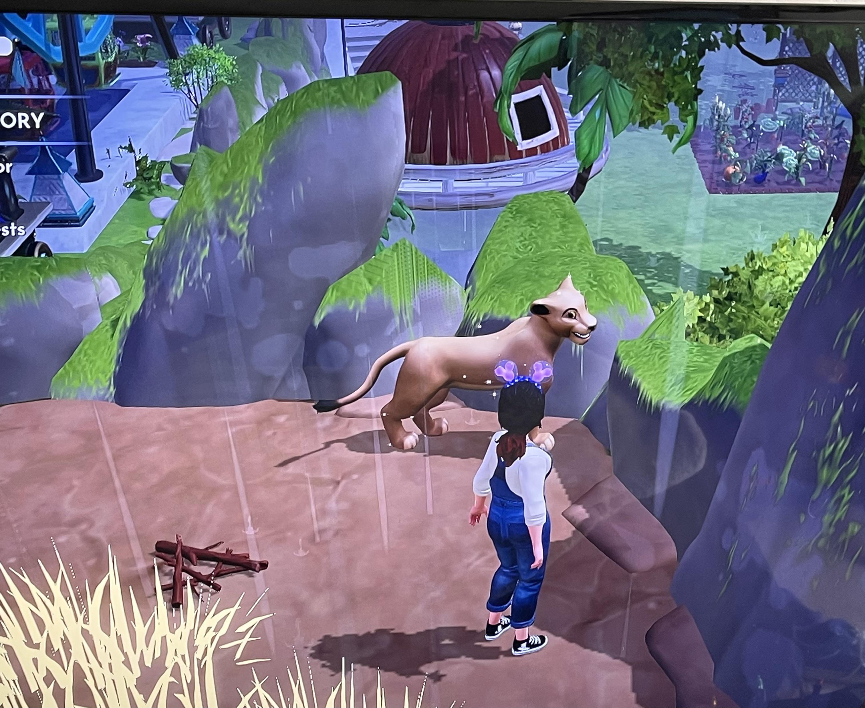 Nala won’t move from this spot and I keep trying to move her but she