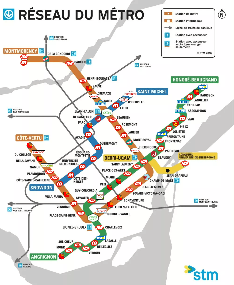 Averagely Useful Maps I Closest midtosuper market from each metro