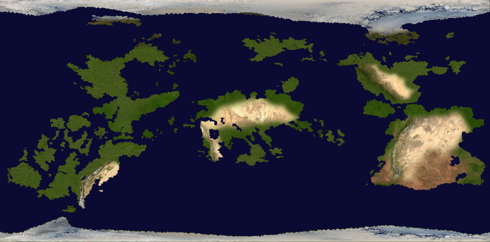 WIP of a map for a fictional world I'm working on r/mapmaking