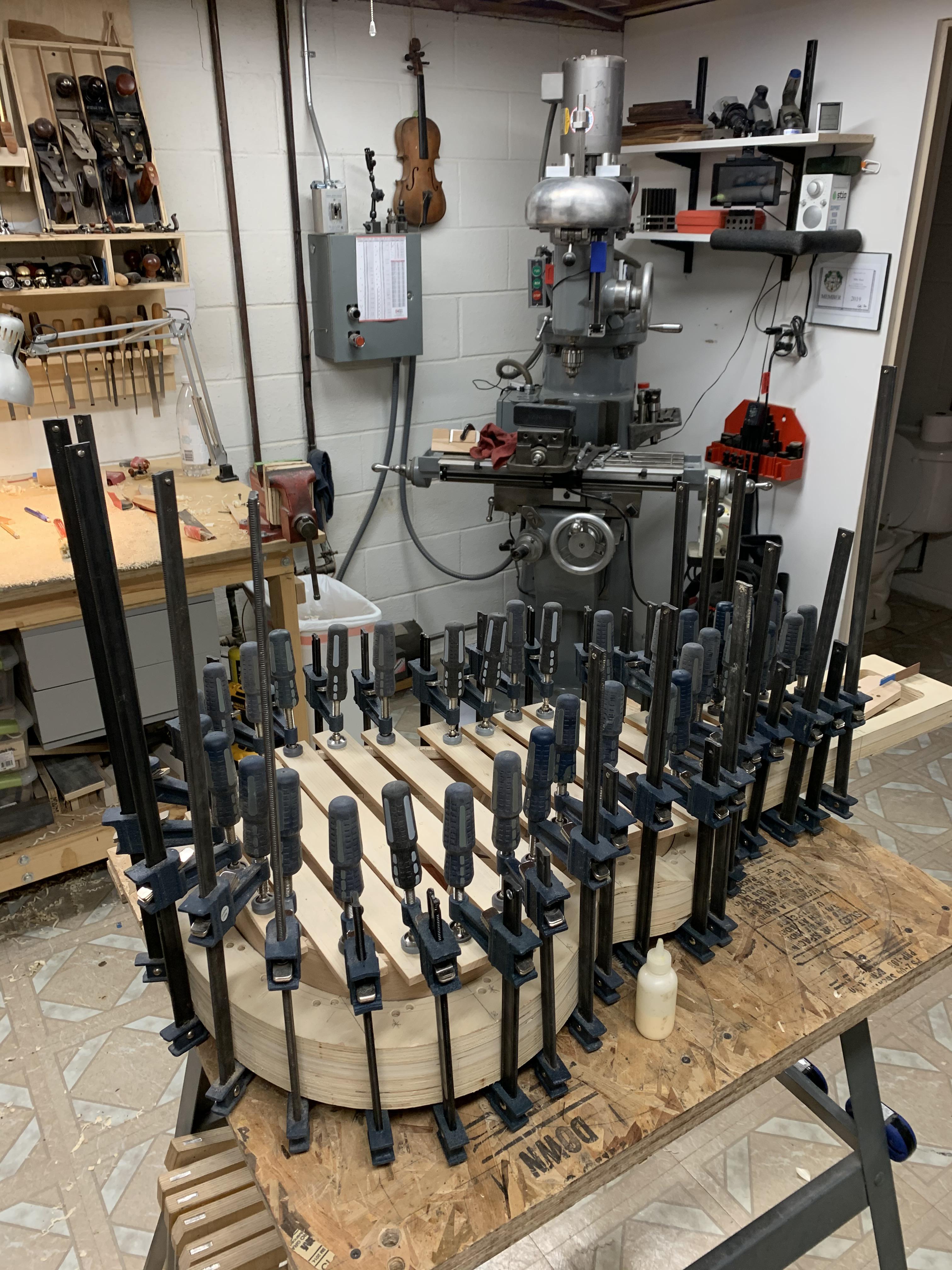 Can you really ever have enough clamps? r/Luthier
