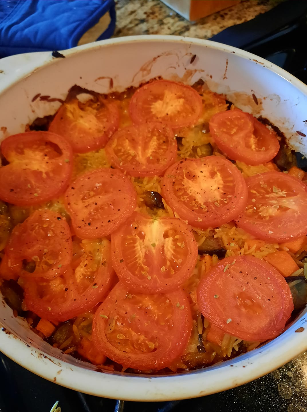 Ottolenghi's Baked Orzo w/Mozzarella r/recipes