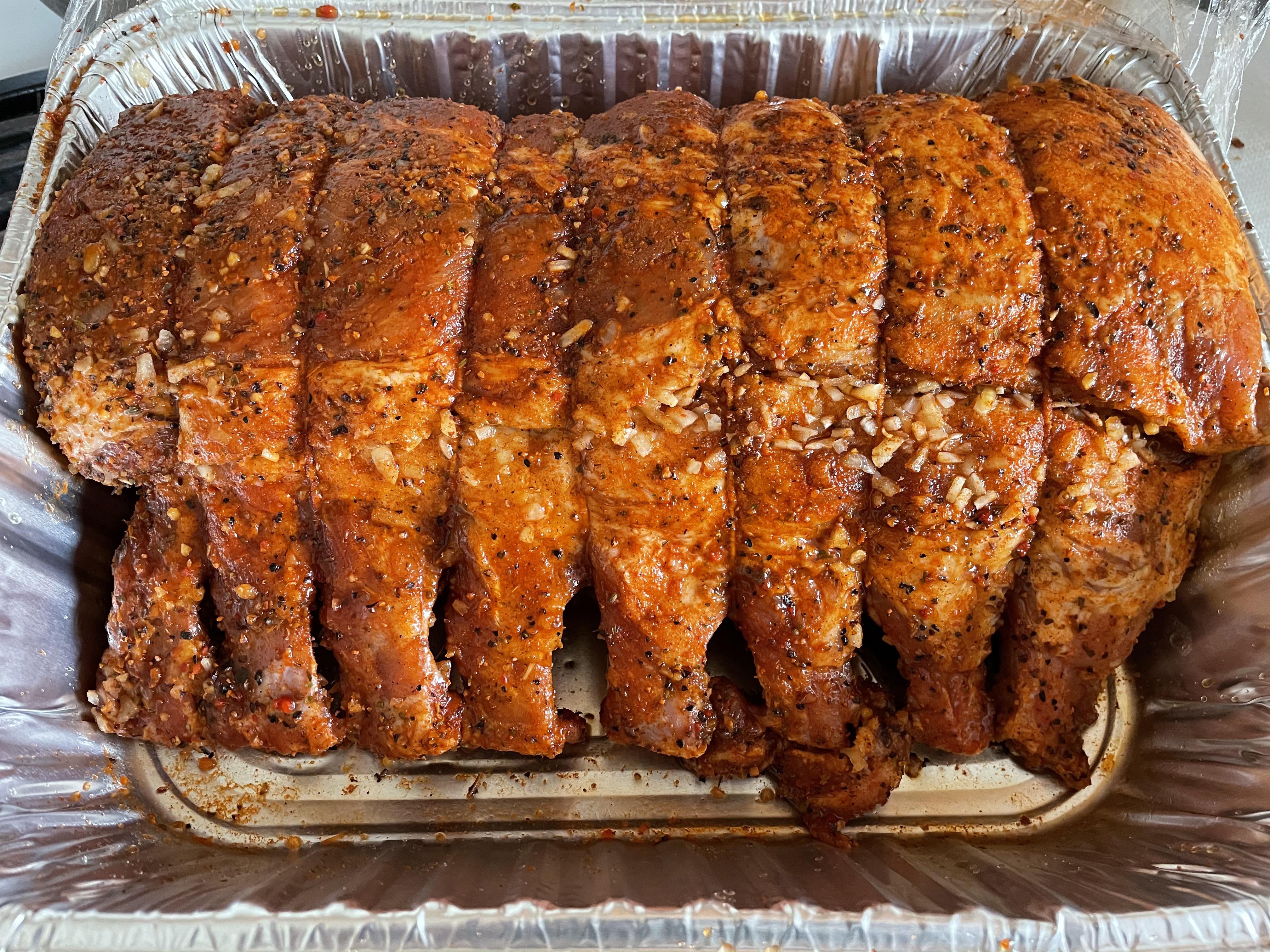 [Homemade] Standing pork rib roast r/food