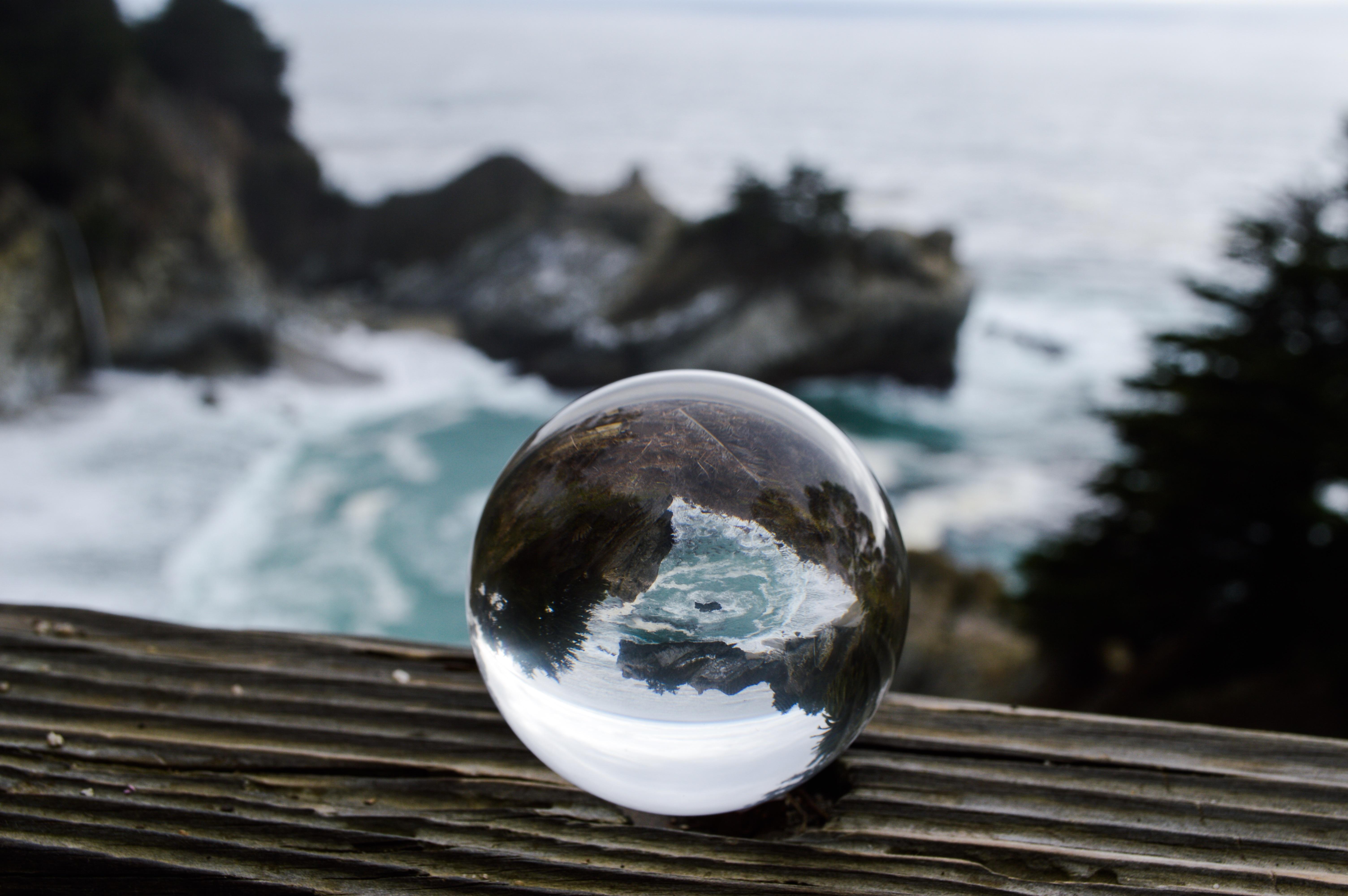 Crystal Ball Photography at McWay Falls, Big Sur, CA r/pics