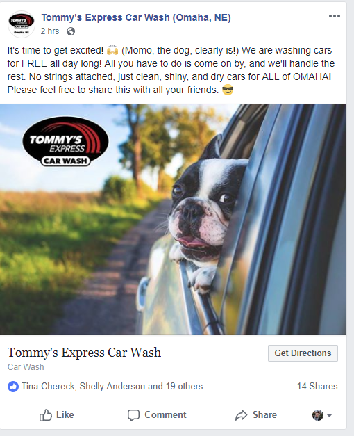 Free car washes today at Omaha's newest wash. 132nd & F r/Omaha