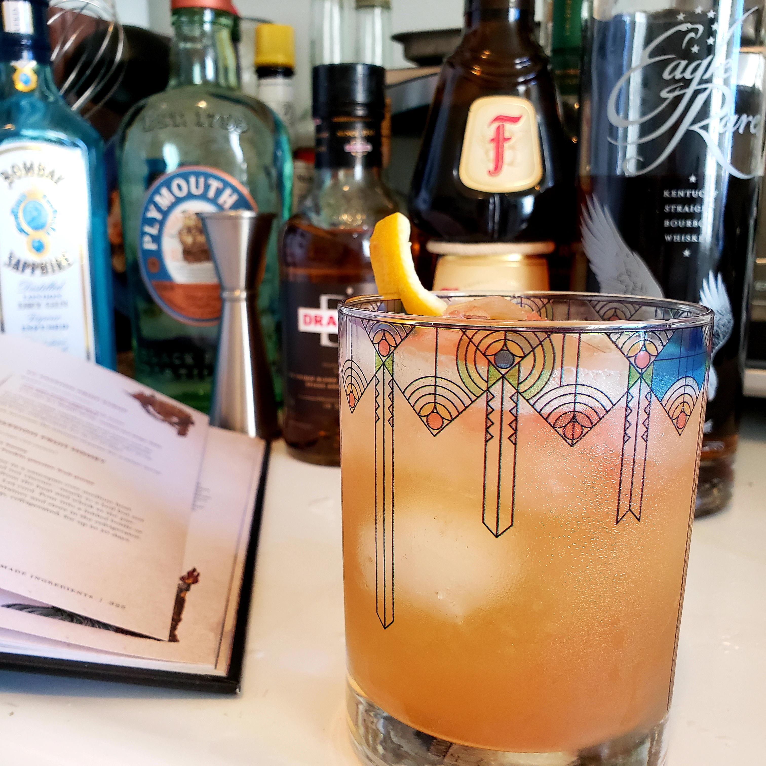 Hazelnut Bourbon Sour w/ Drambuie Spritz r/cocktails