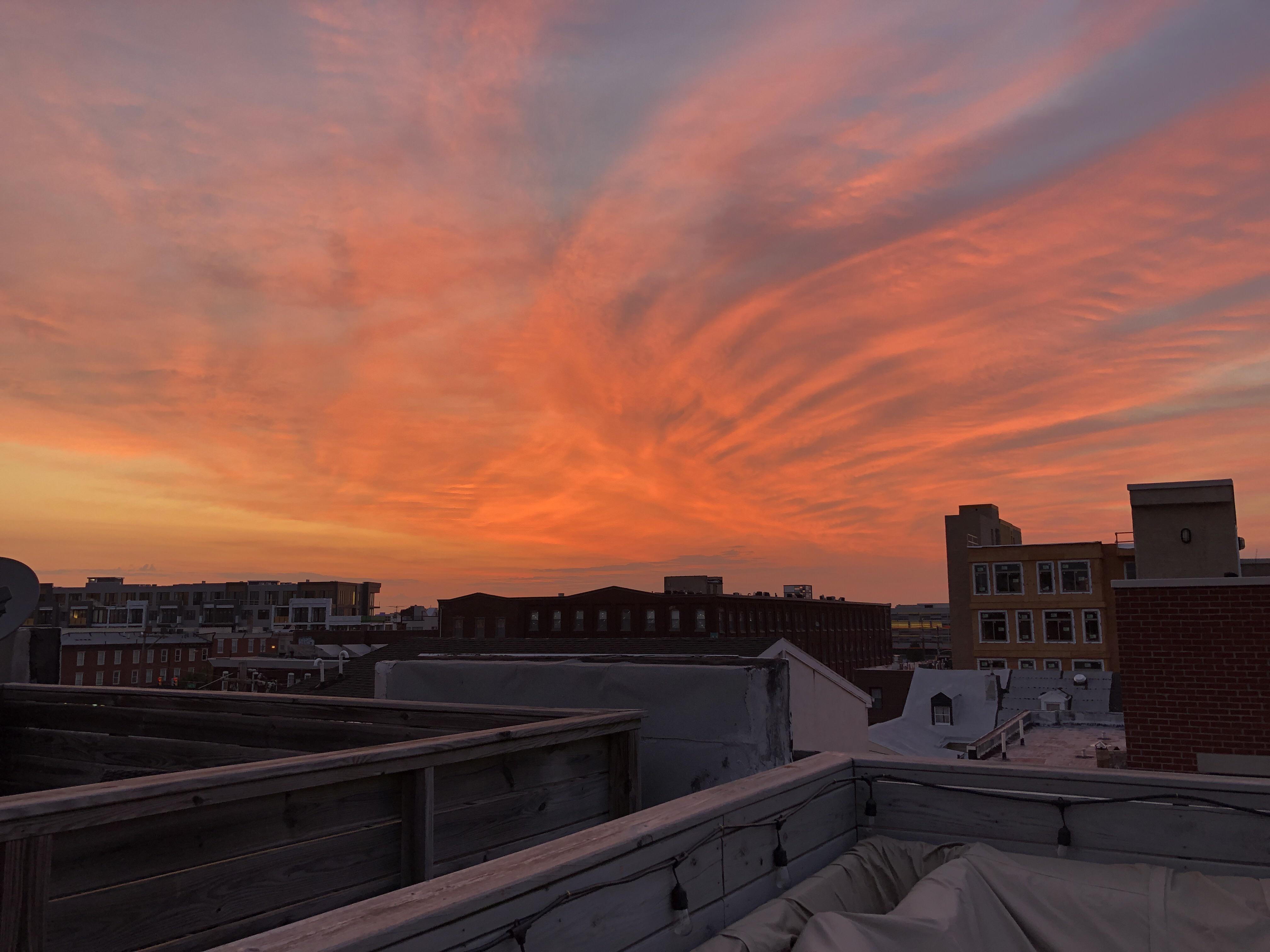Sunrise this morning in Northern Liberties r/philadelphia