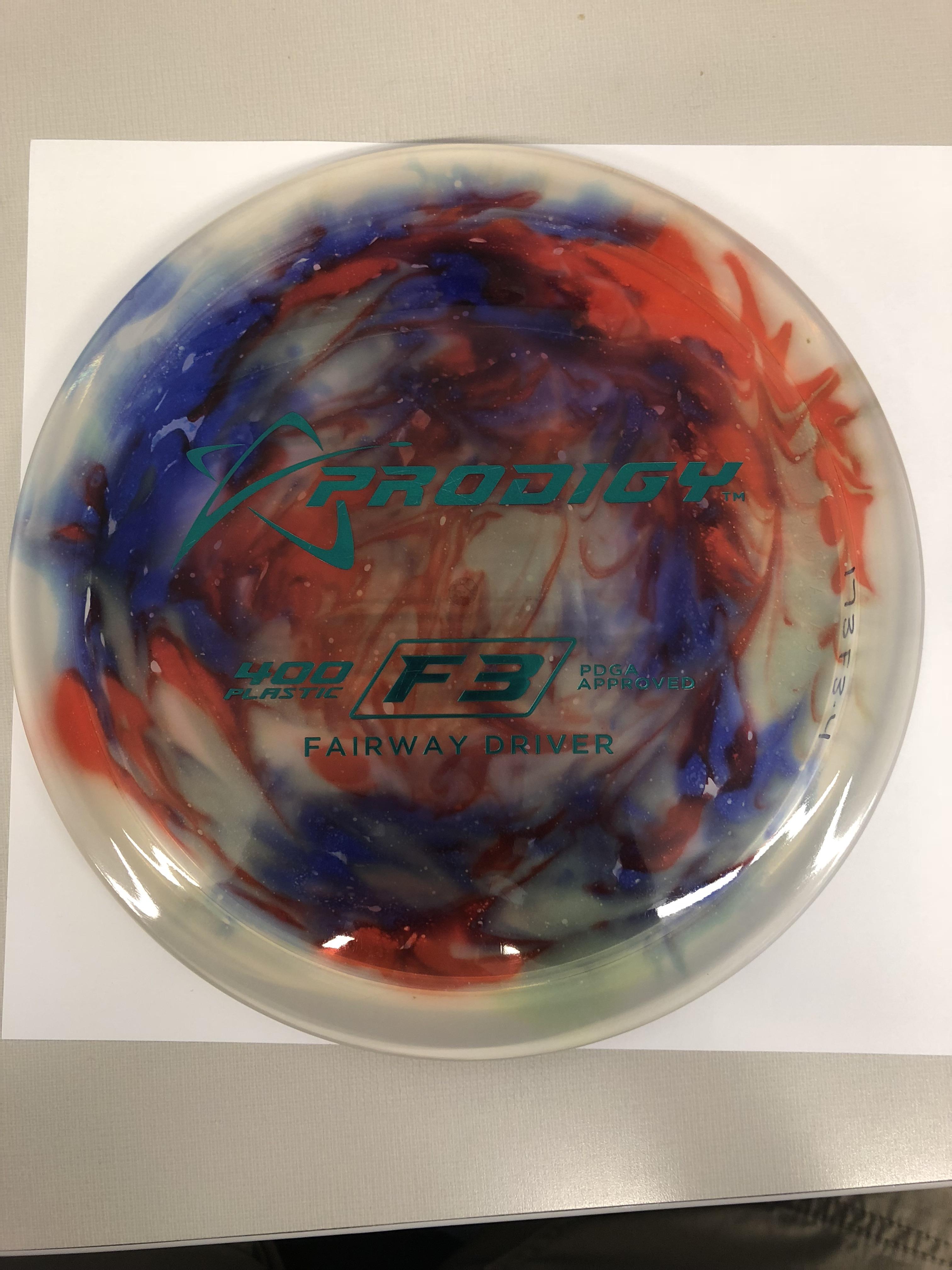 Second Clear Prodigy disc dye. Shaving cream and idye poly. r/discdyeing