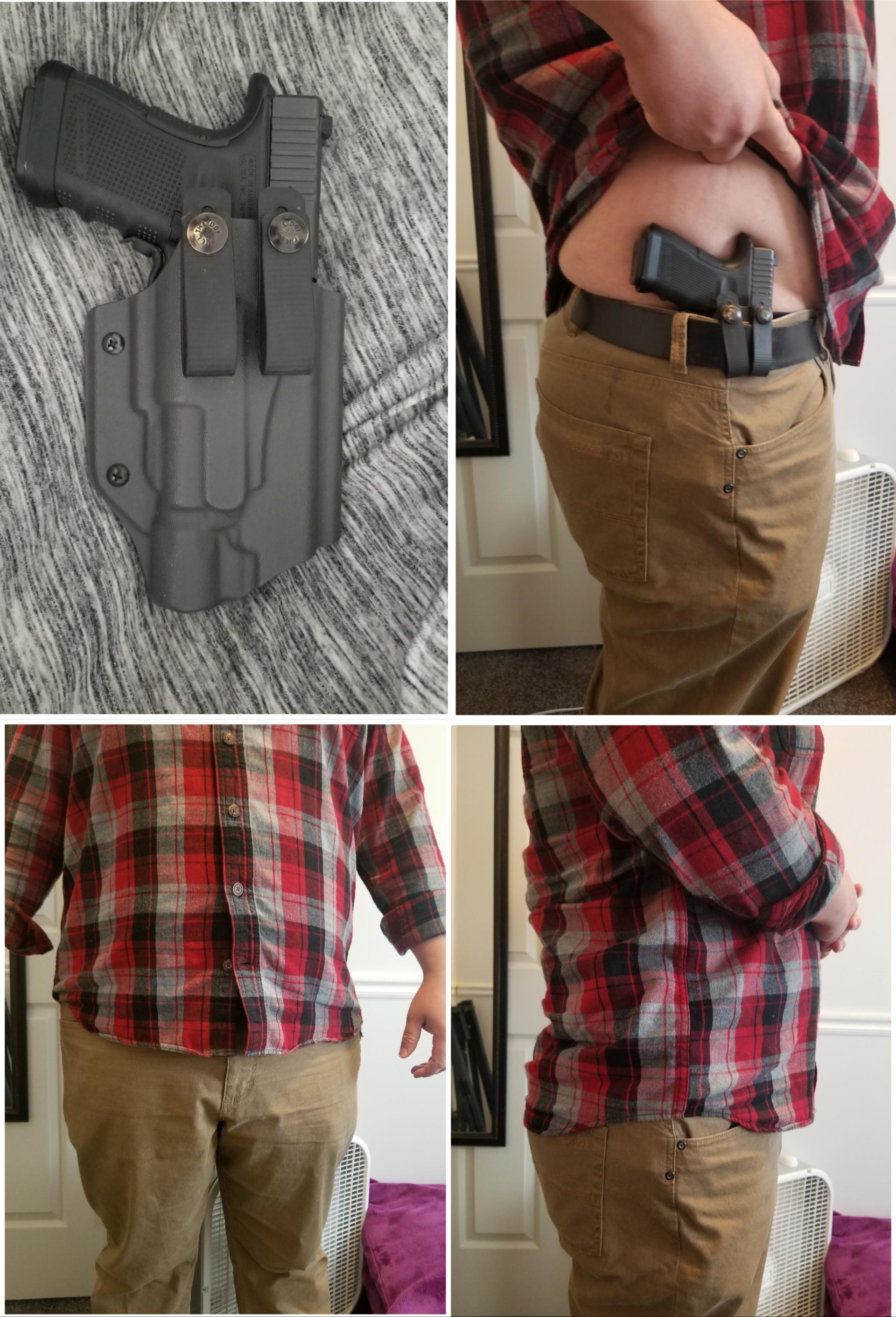 G19 Gen 4 w/ Surefire X300UB in a Veil Solutions Ronin holster in wolf