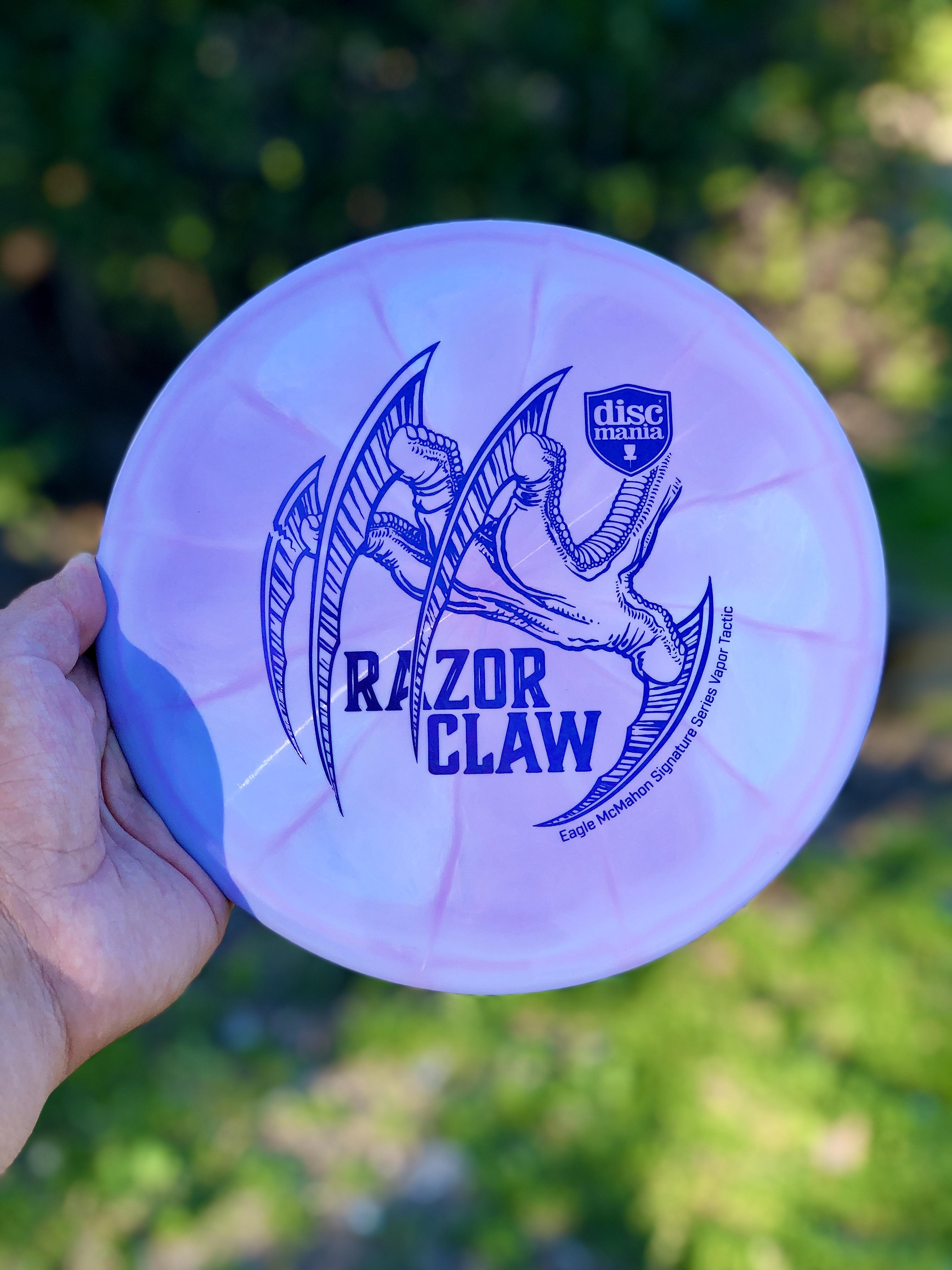 Discmania Razor Claw. This plastic looks and feels amazing