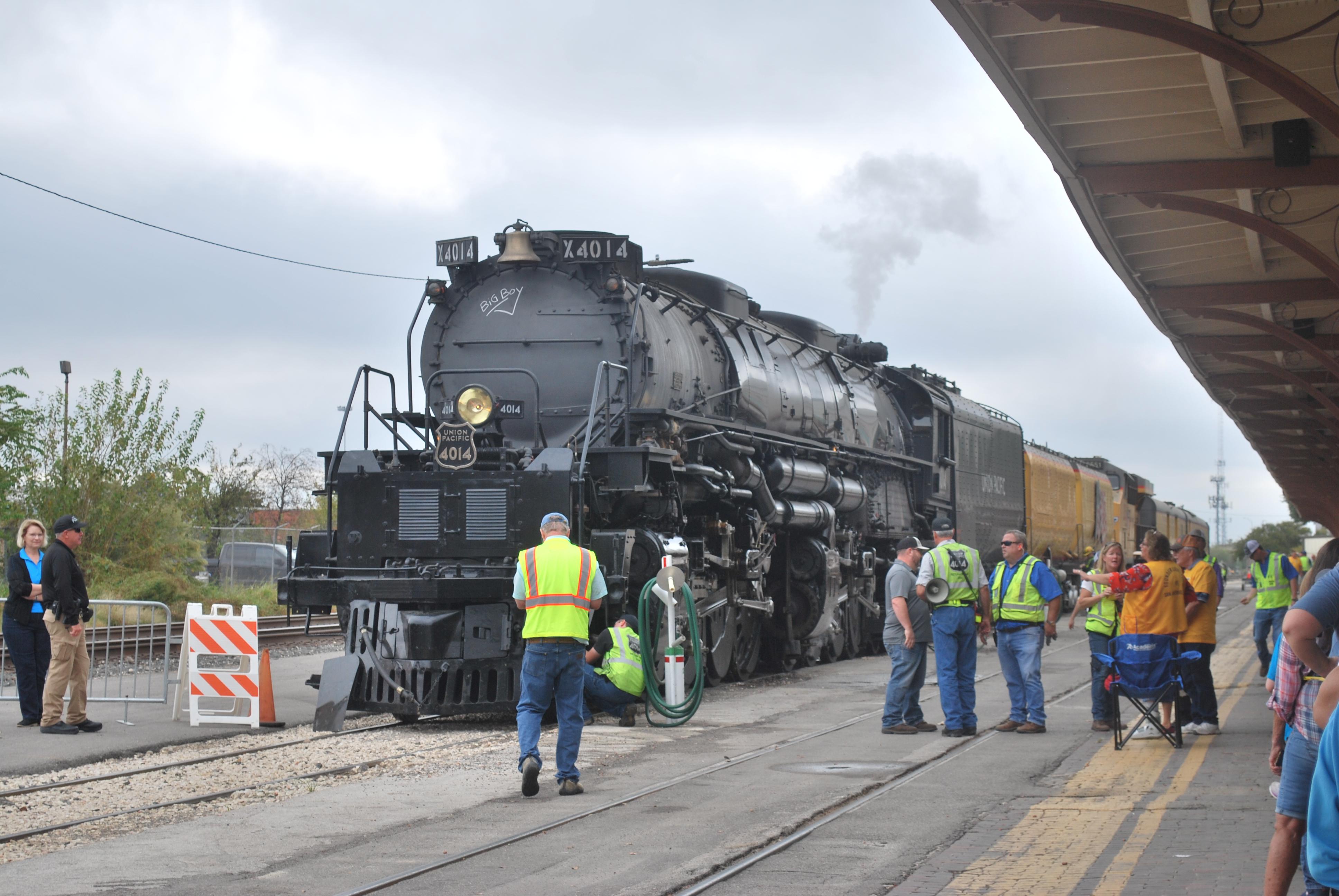 Union Pacific "Big Boy" 4014 is the world's largest currentlyoperating steam in the