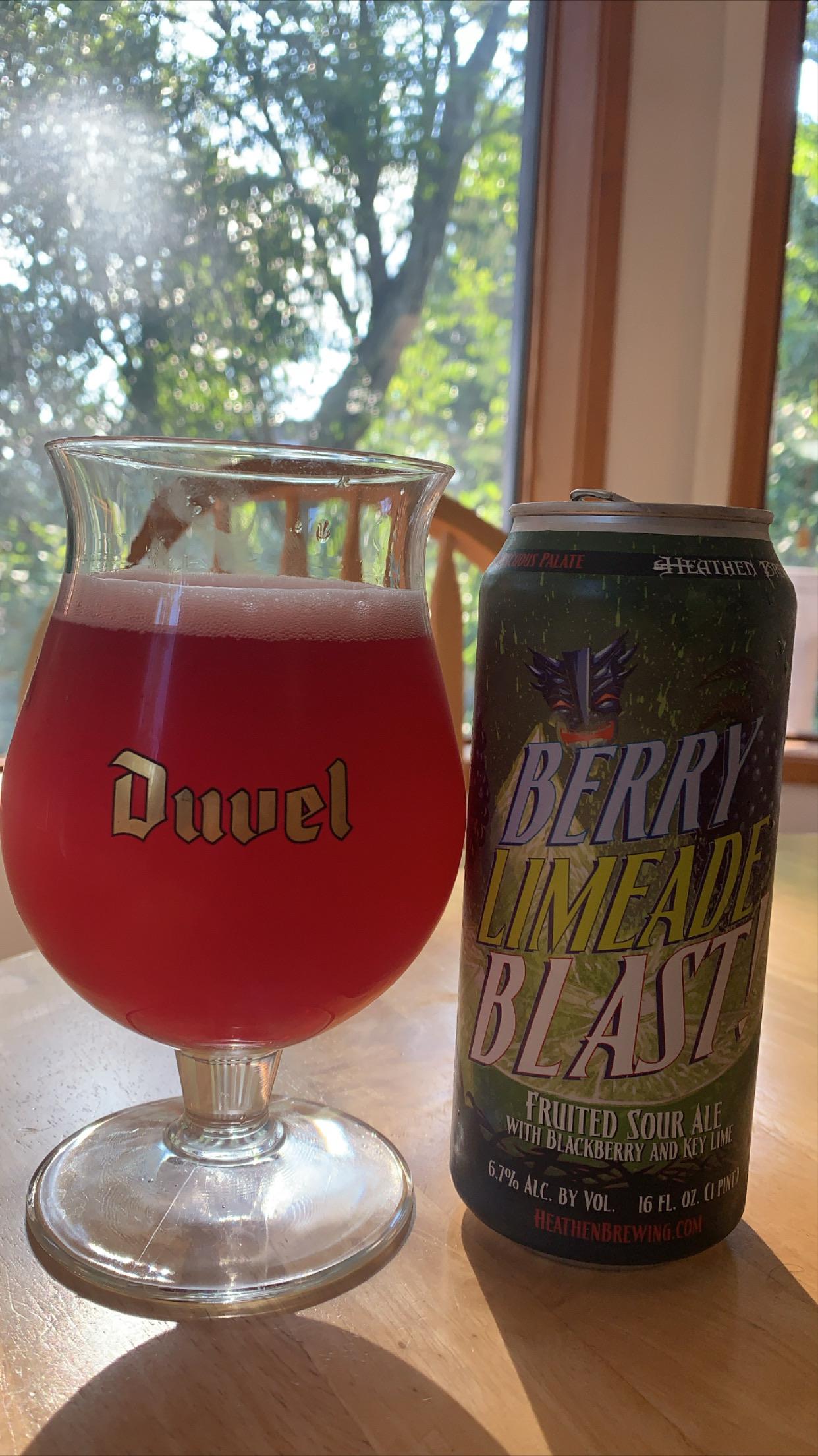 blackberry lime kettle sour from Heathen r/CraftBeer