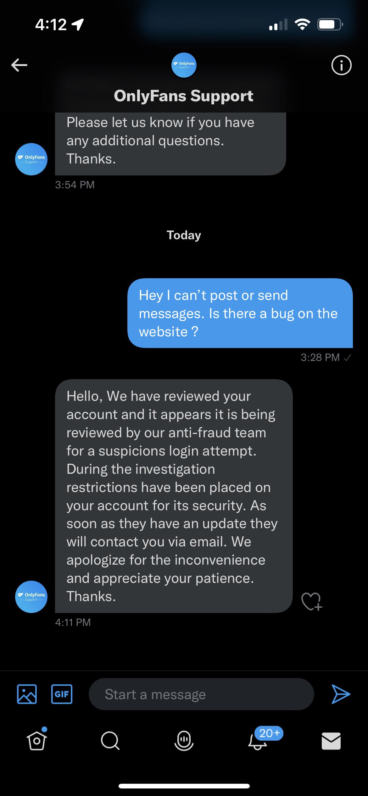 Warning to anyone with an account manager your account make get