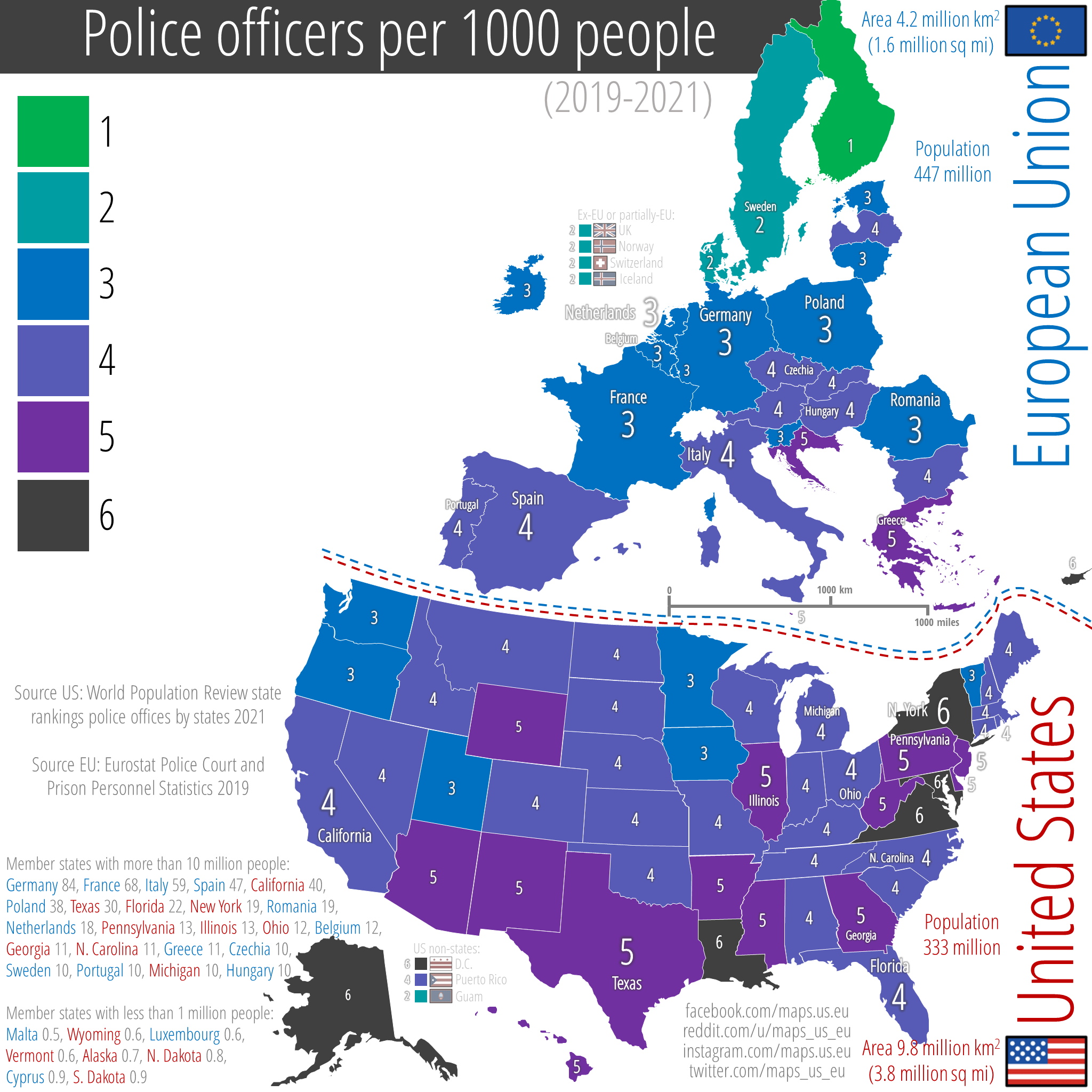 Popel letadlo Ztlumit police officers per capita salám Intenzivní Aktuální