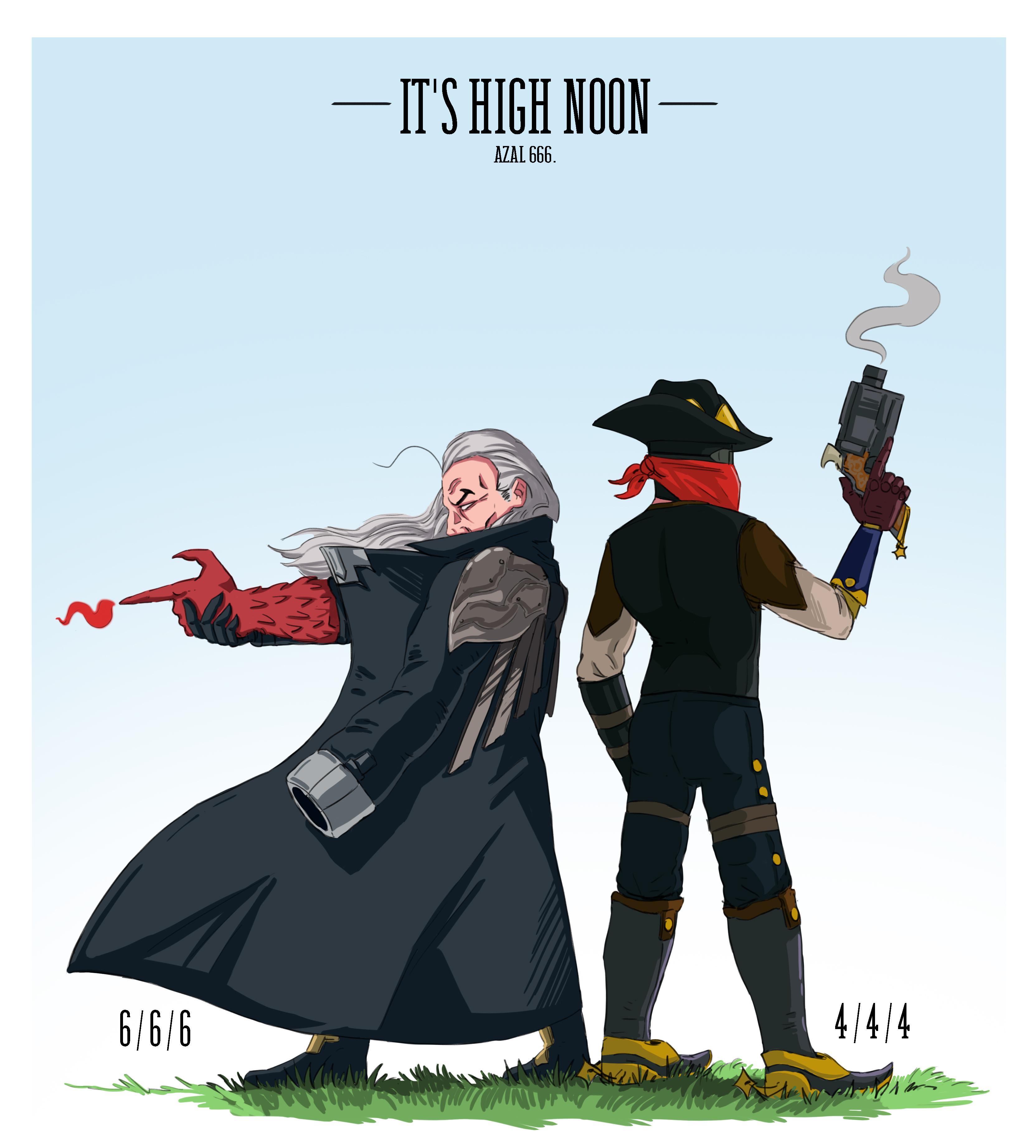 Hi guys! I am an artist, otp Swain BUT I LOVE Jhin and there duo in bot