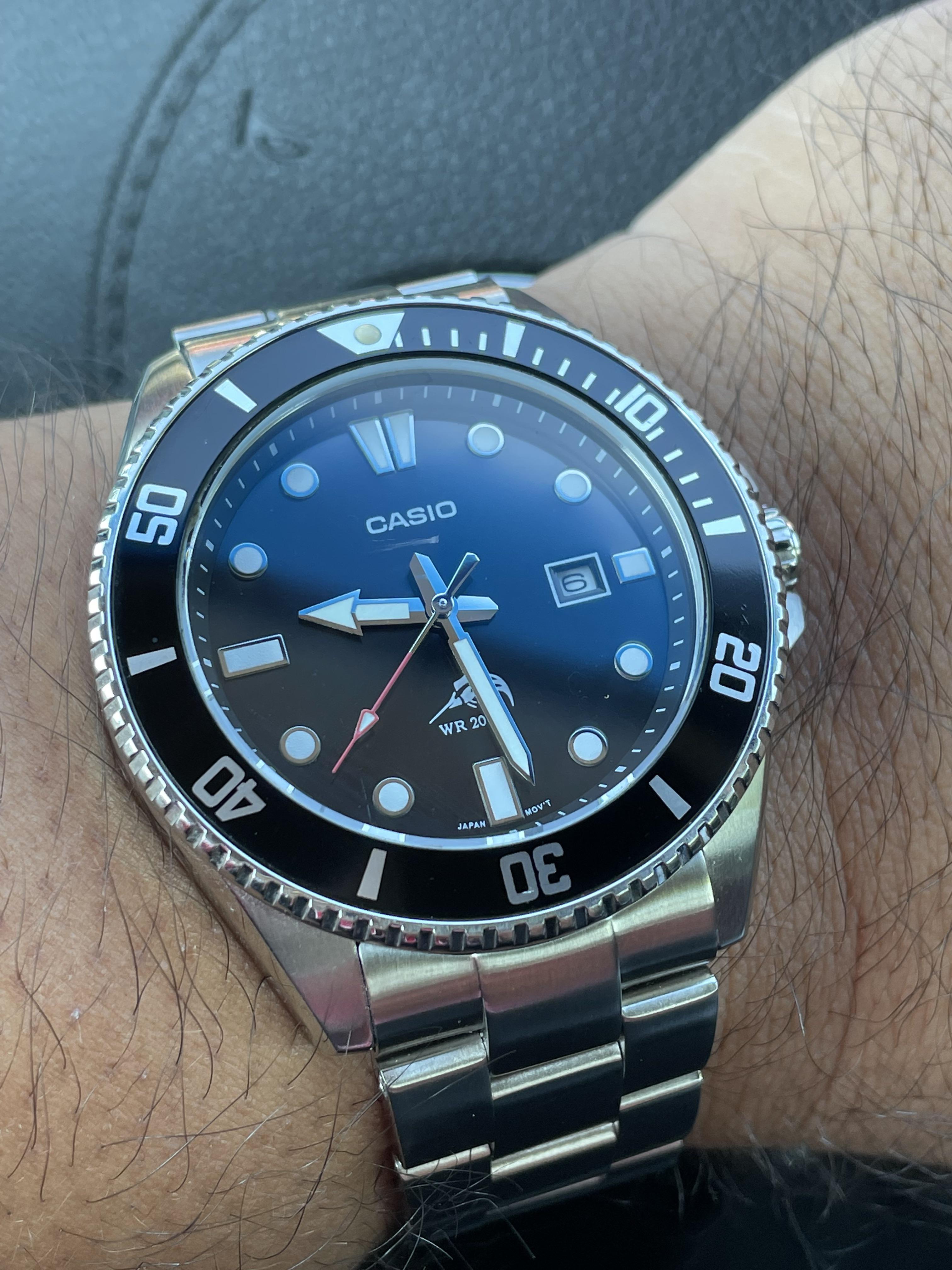 Casio Duro on a Strapcode Bracelet r/DuroGang