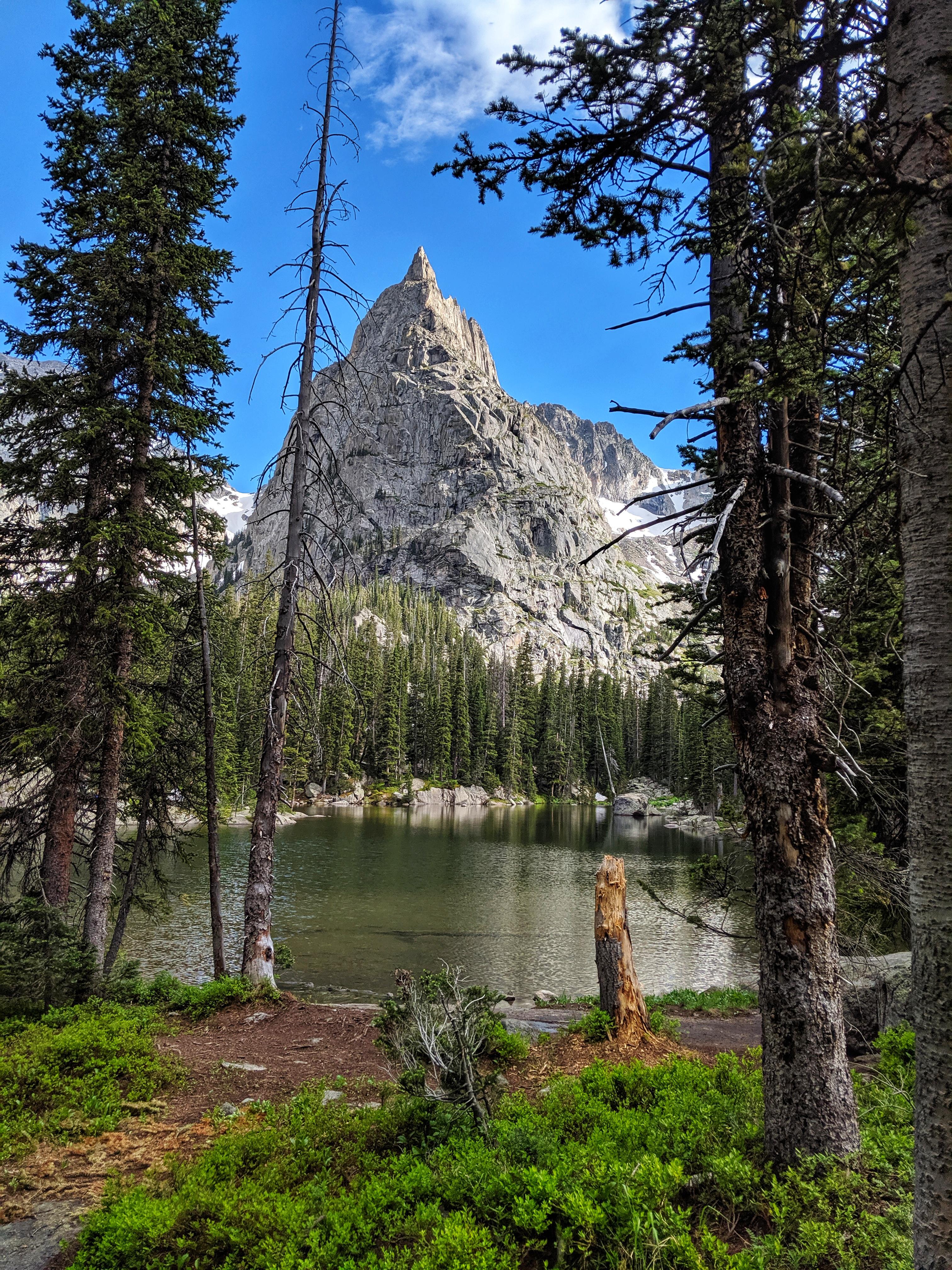 Mirror Lake/Crater Lake in Indian Peaks Wilderness last week. Did the