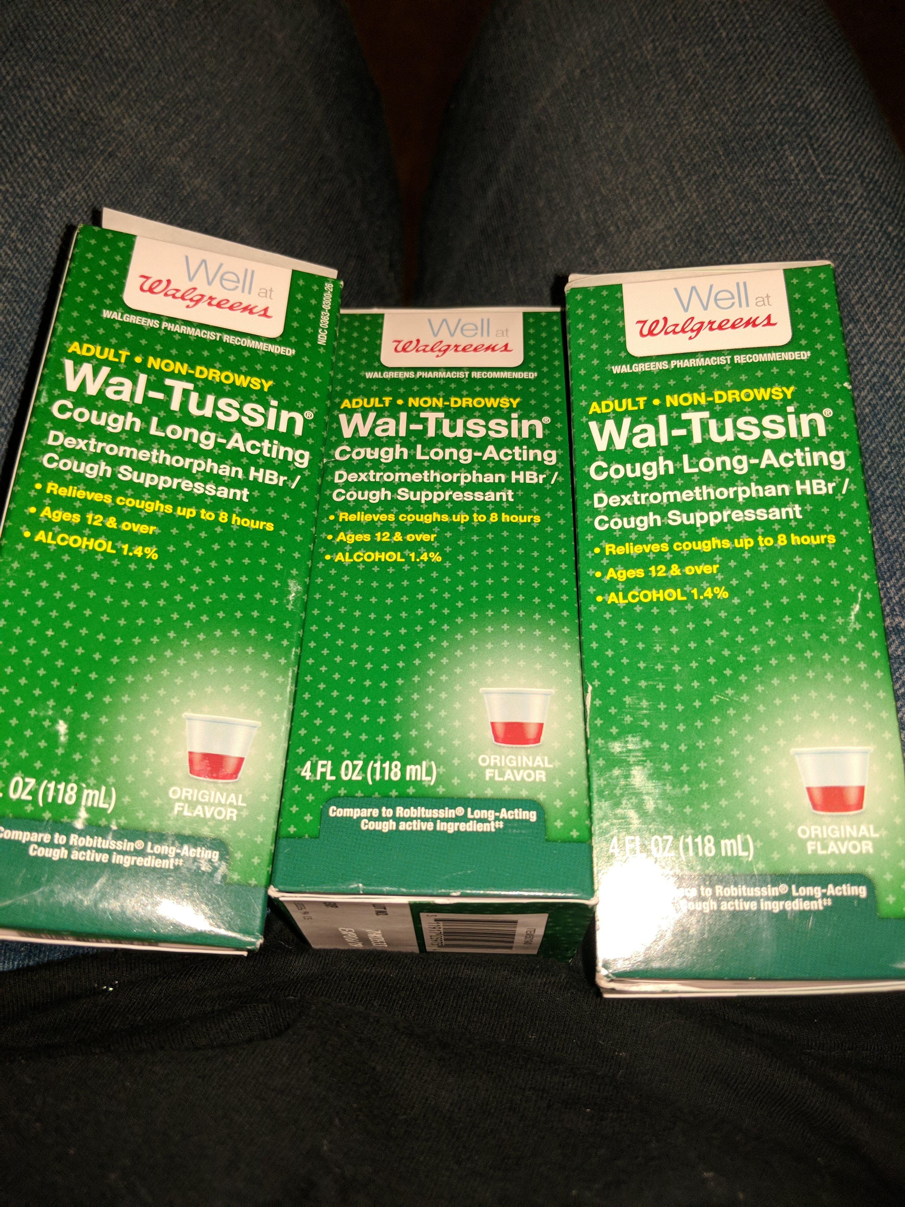 Trip tonight its 30mg hbr/10ml syrup r/dxm
