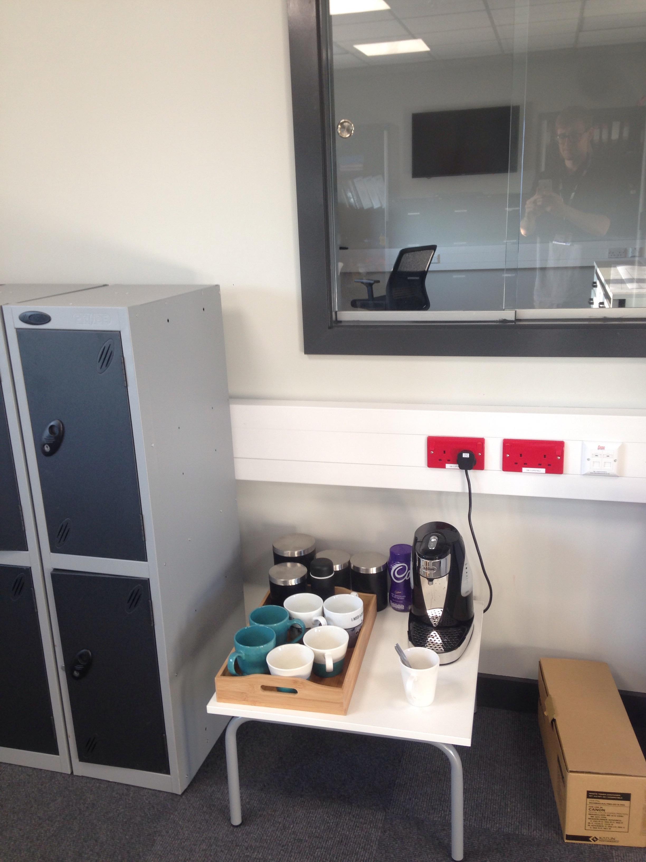 I've been campaigning for months for tea and coffee making facilities