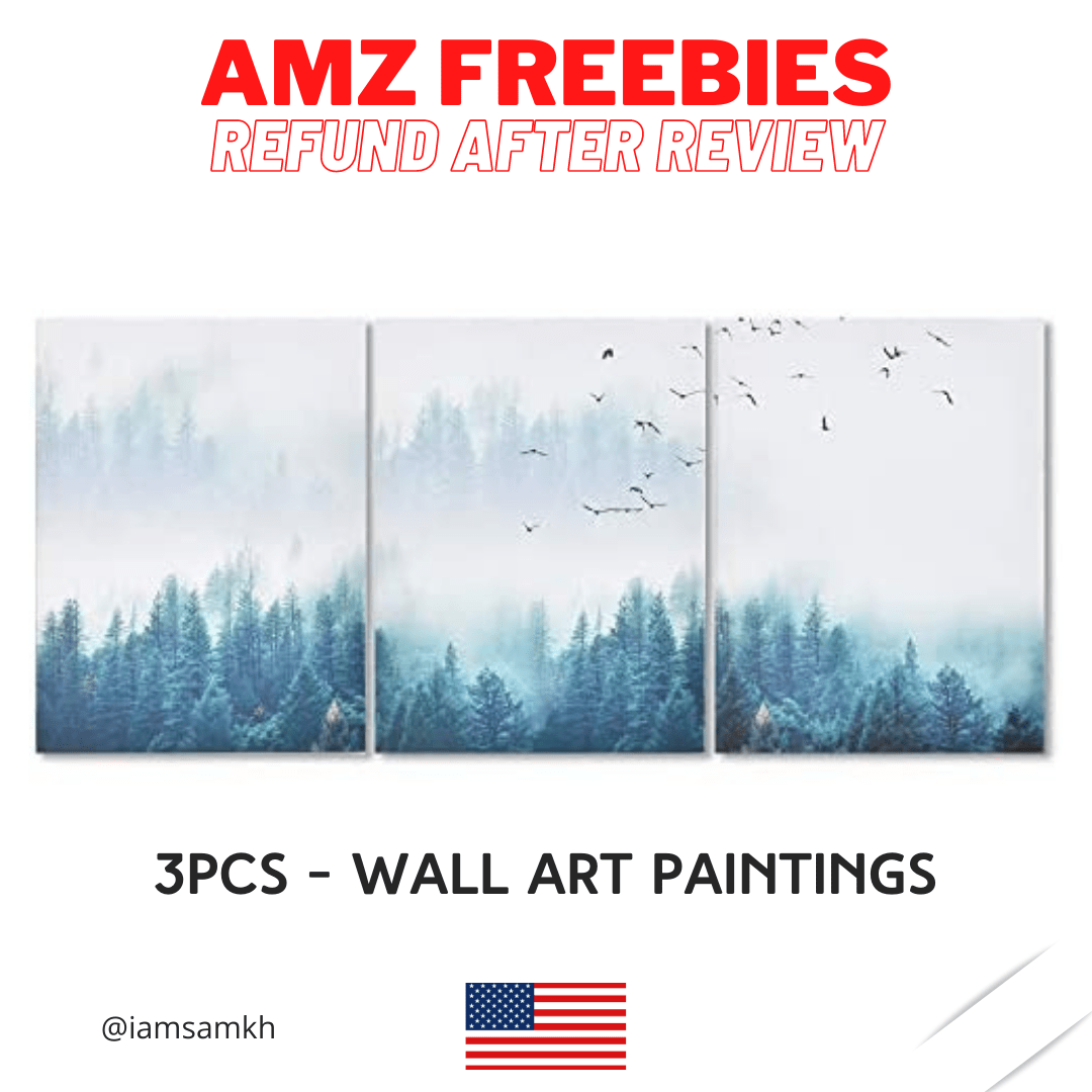 🔥WALL ART PAINTINGS🔥3PCS🔥14.99🔥FREE FOR US TESTERS🔥DM IF INTERESTED