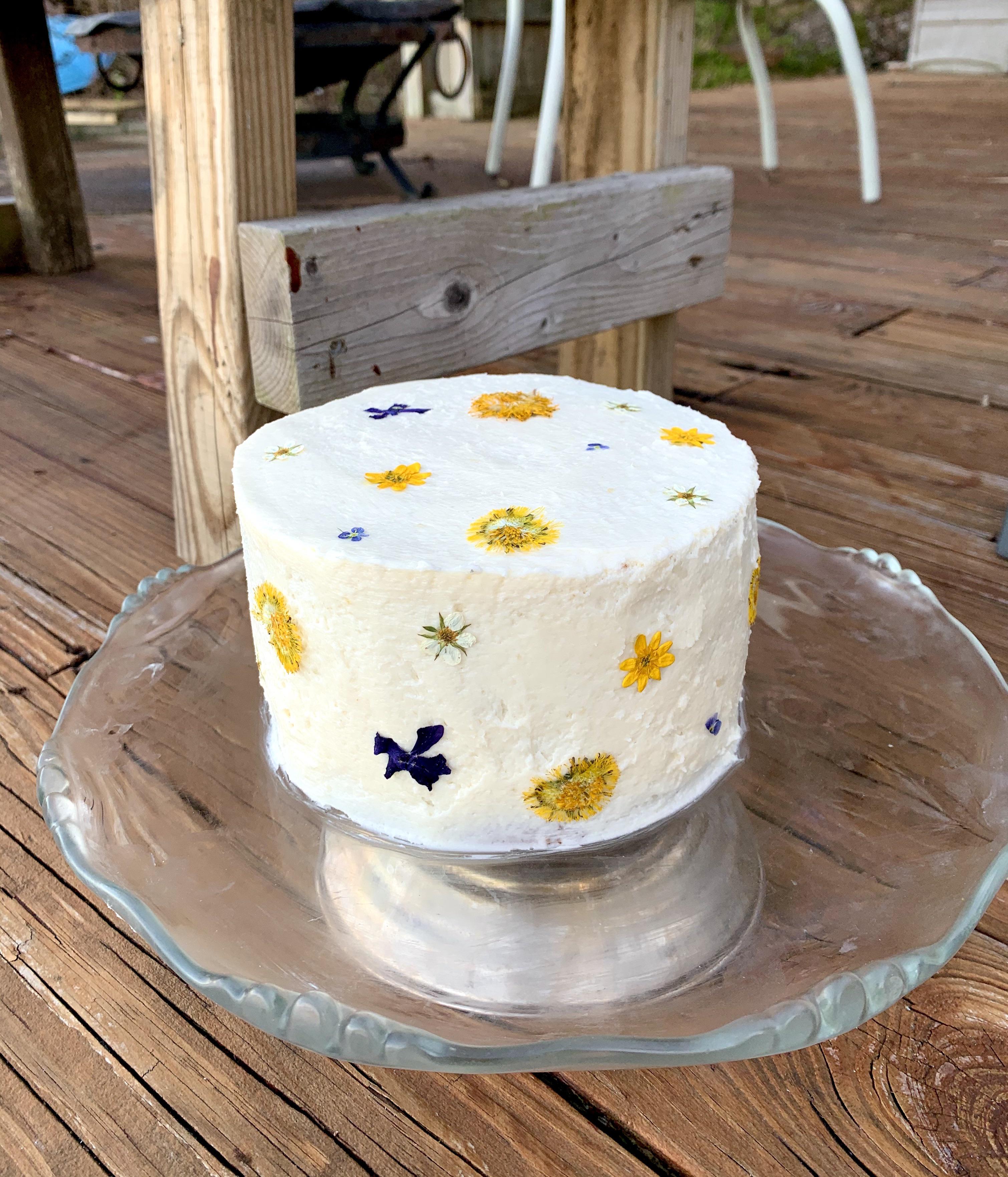 Jackie J. Smallwood Edible Wild Flowers For Cakes / Mother S Day Wildflowers Edible Image Cake