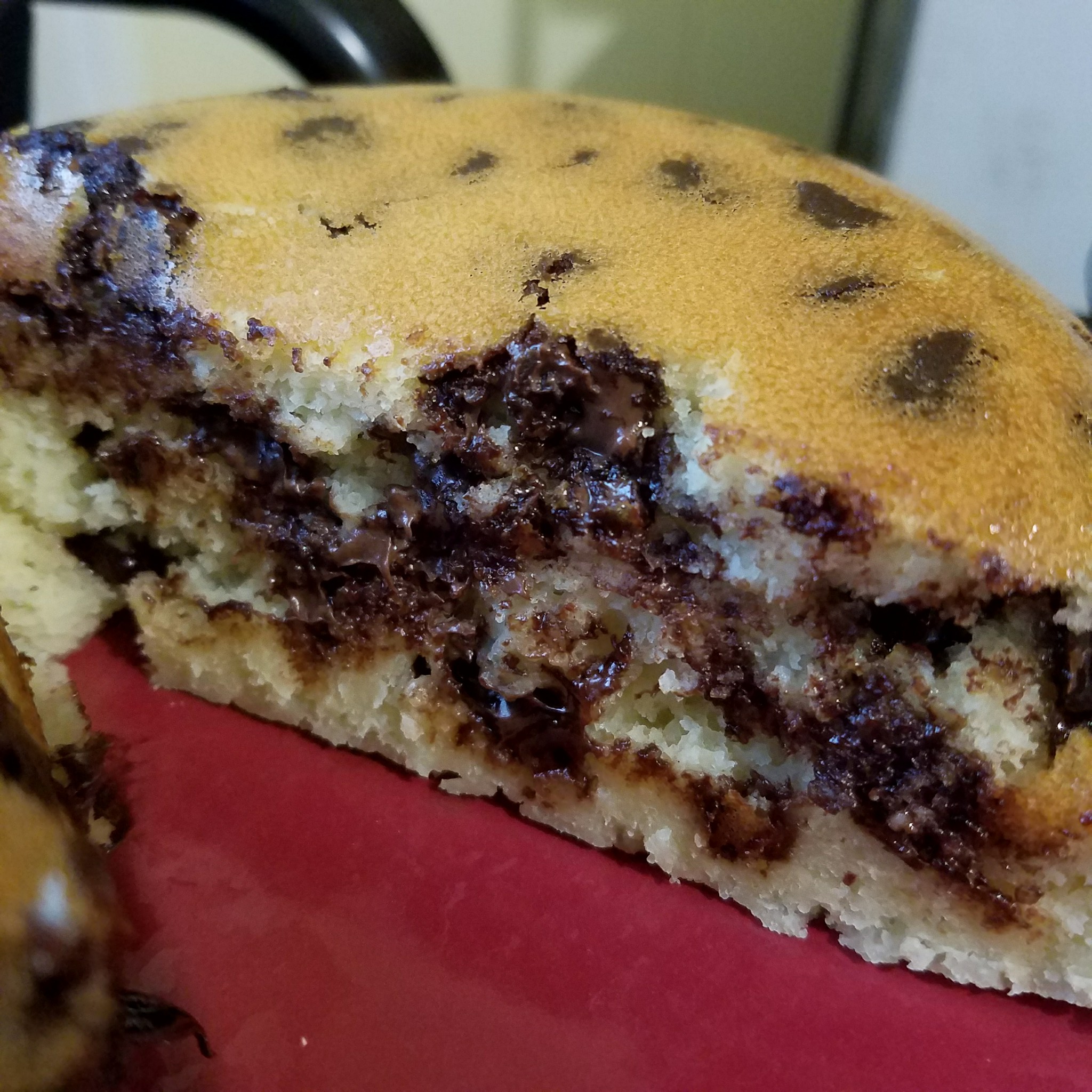 Rice cooker pancake crosssection! r/pics