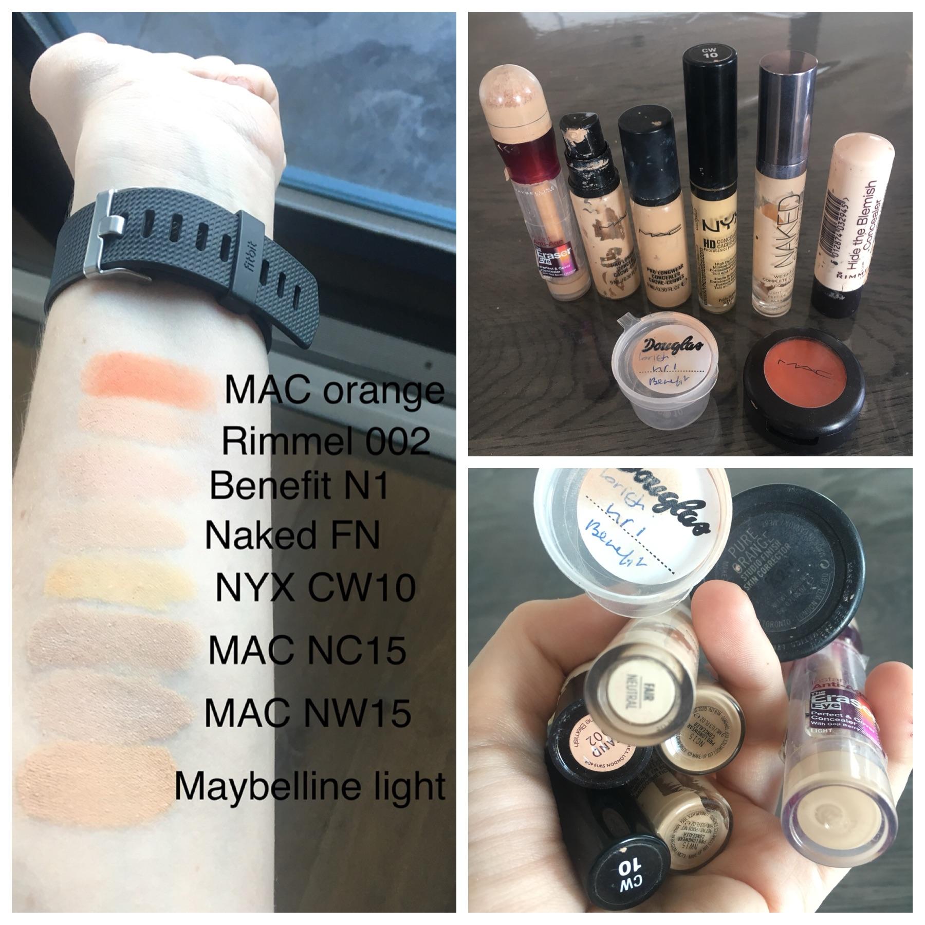 My reviews of these concealers r/MakeupAddiction