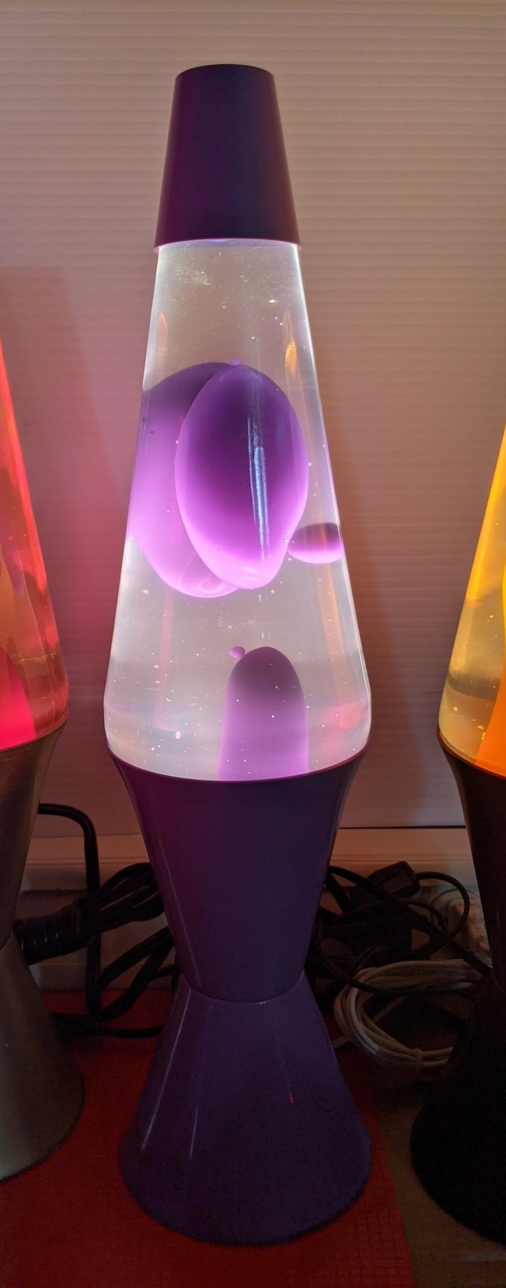 I’ve had this 1999 The Beatles Yellow Submarine lava lamp in my bedroom