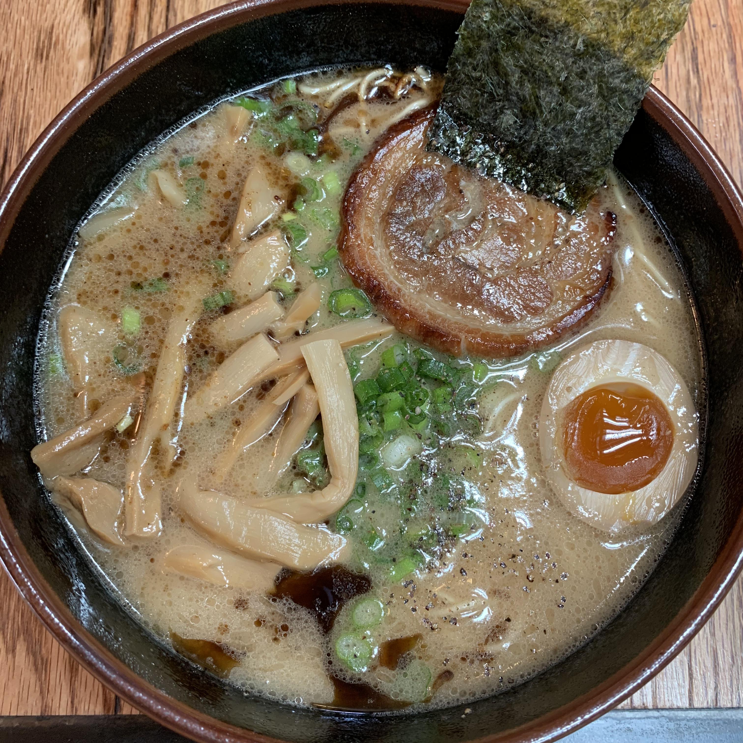 Tonkotsu Shoyu Ramen at Ramen Tatsuya in Austin, TX r/ramen
