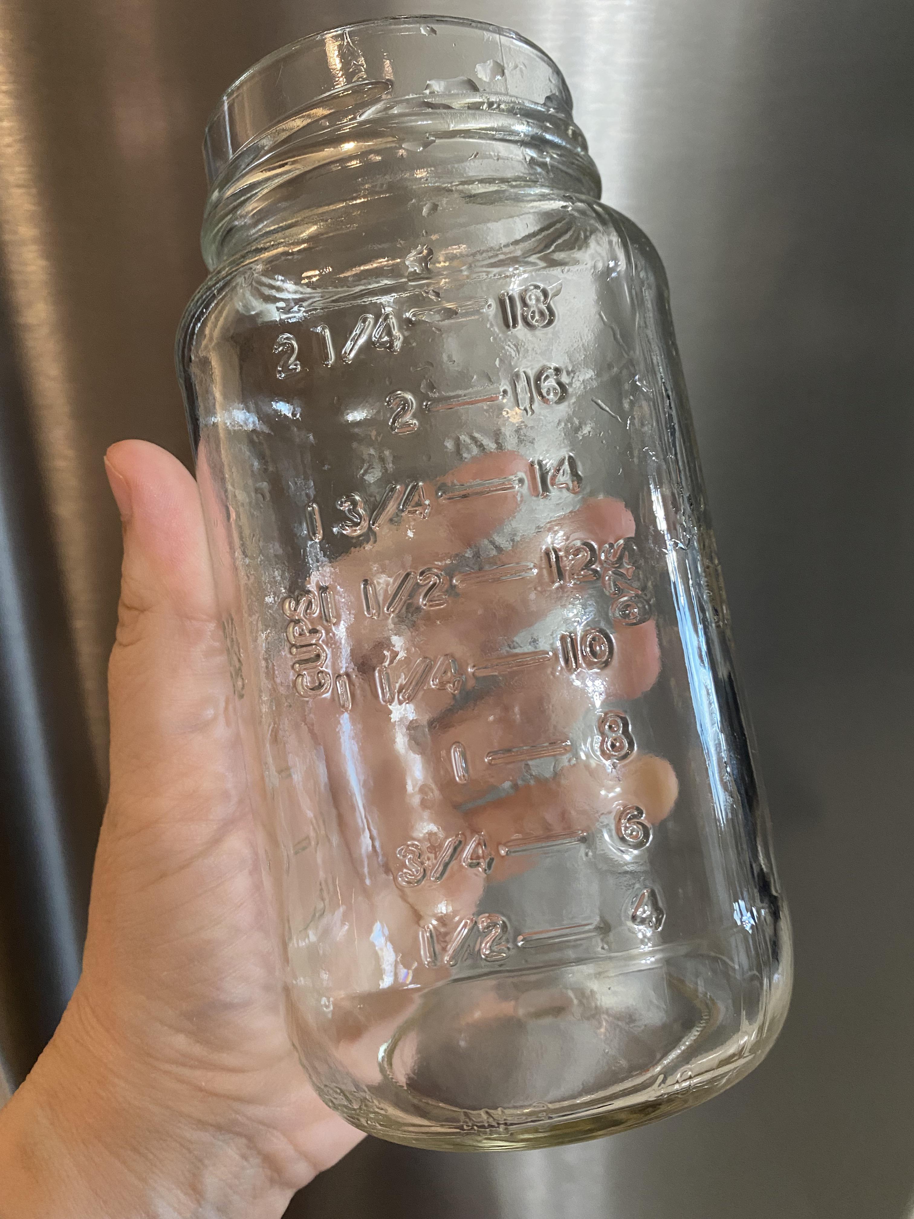 Aldi brand of Spaghetti Sauce Priano designed for Reuse as a Measuring