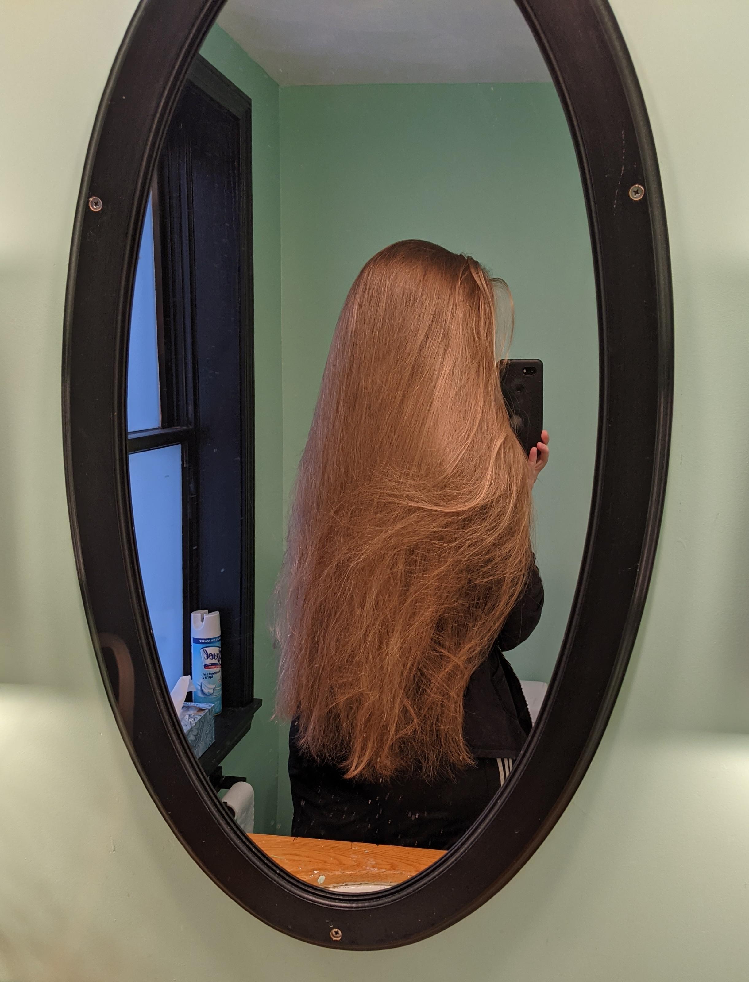 Fresh clean blanket feels good! r/Hair