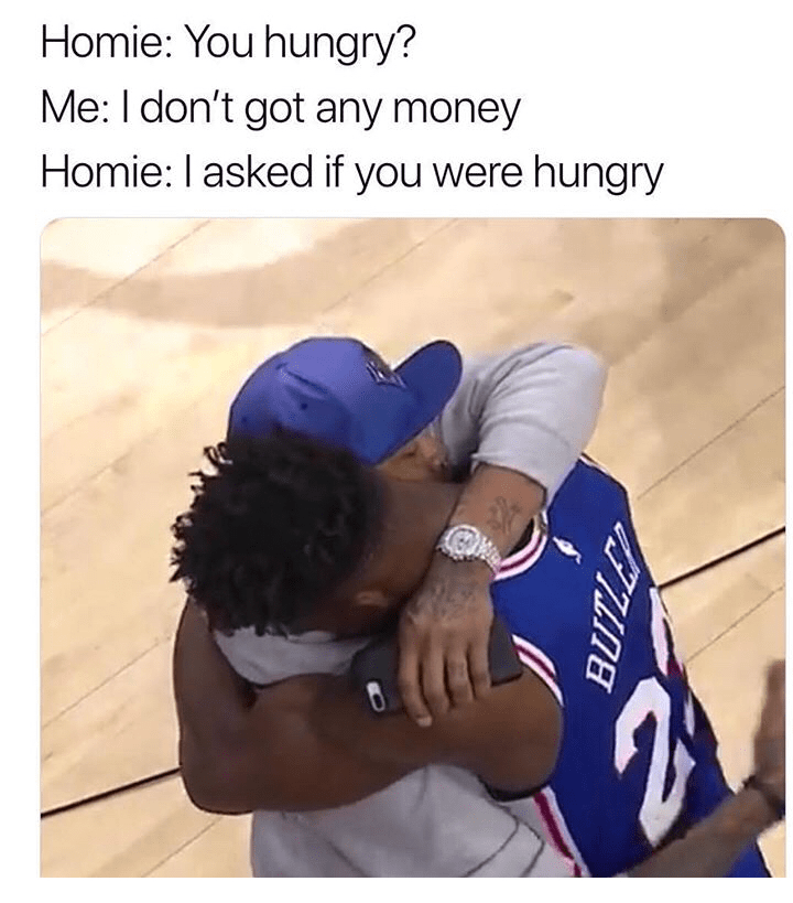😢😢 when the homie got you r/wholesomememes