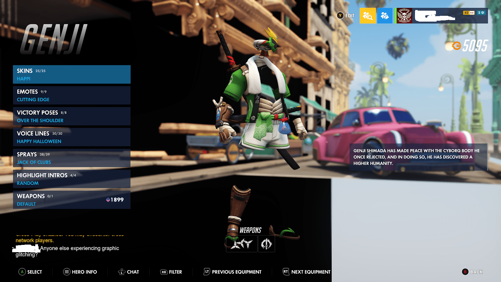 Xbox One Overwatch graphic & sound glitches r/XboxOneHelp