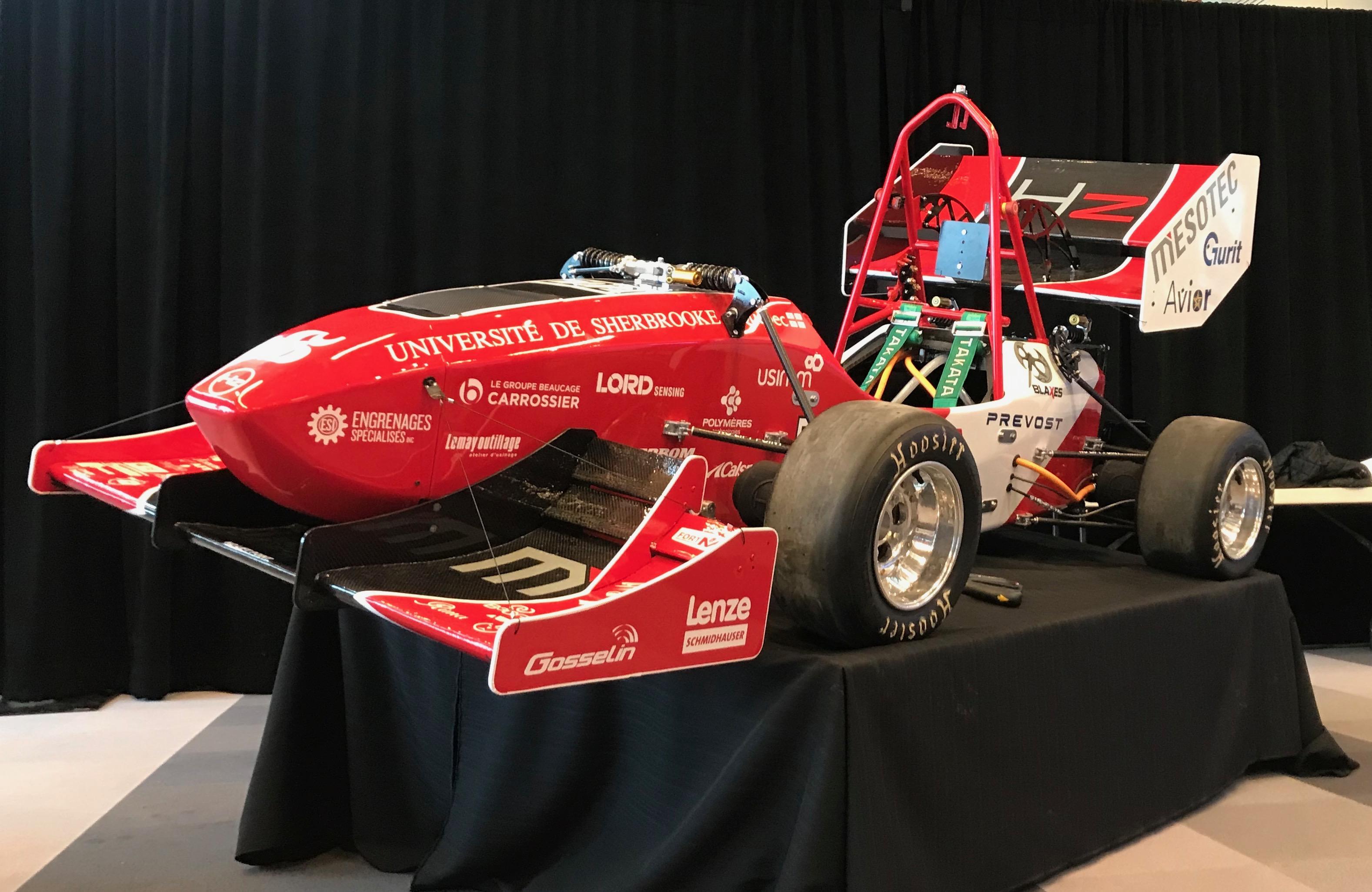 The first 4wd FSAE at the University of Sherbrooke! r/FSAE