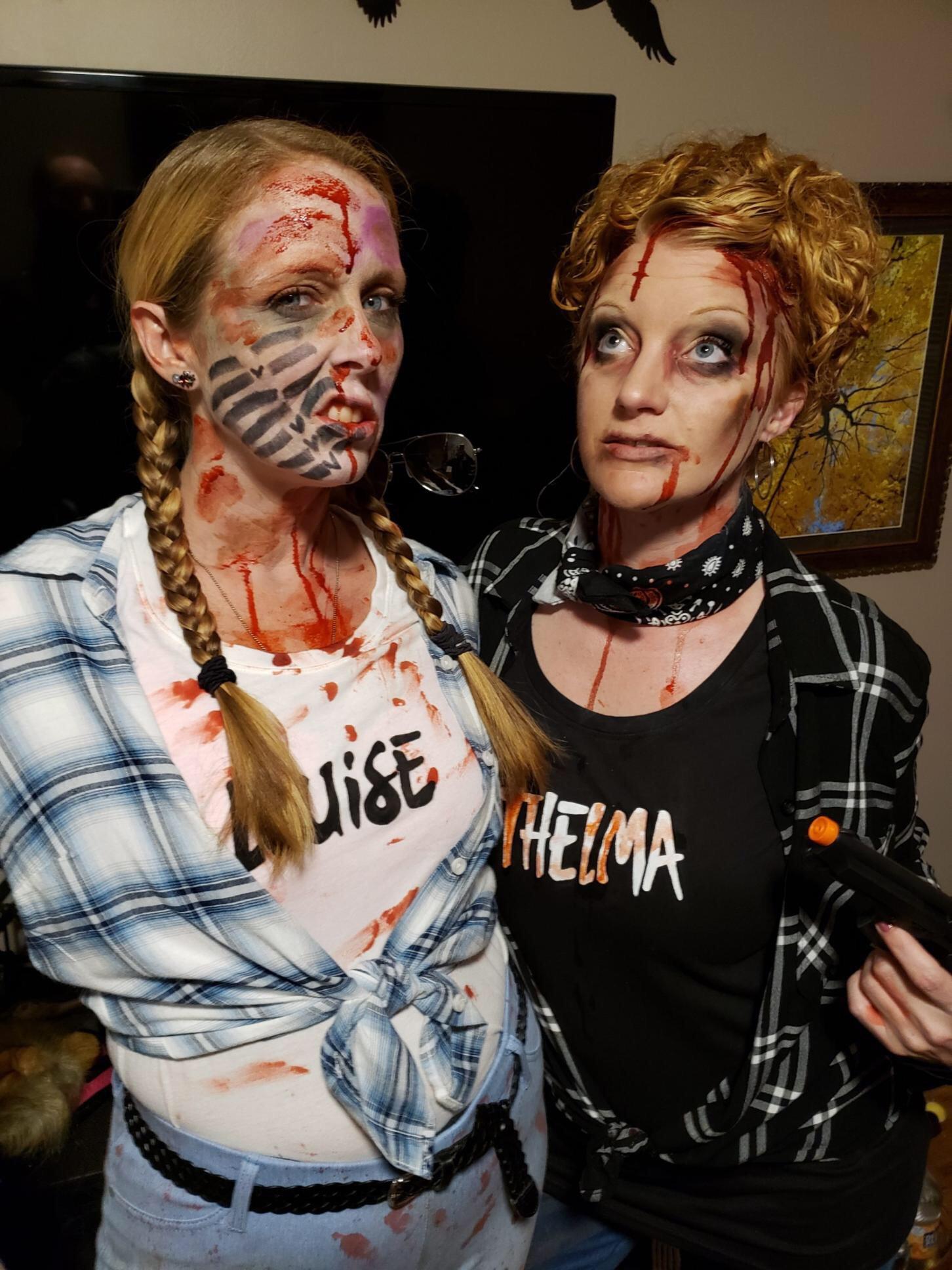 Thelma and Louise Part 2. Zombie edition. Halloween_Costumes