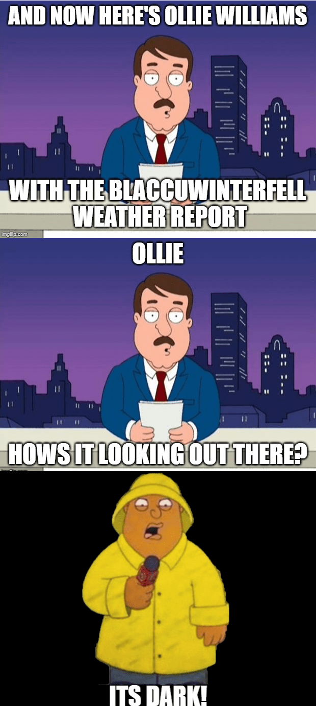 Your weekly Winterfell weather report r/freefolk