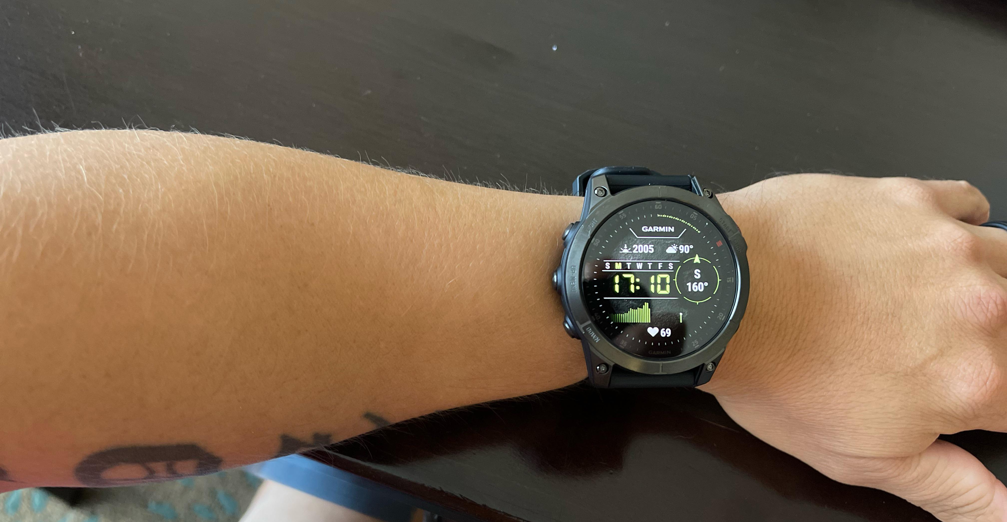 New Epix 2 on smaller wrist r/garminepix