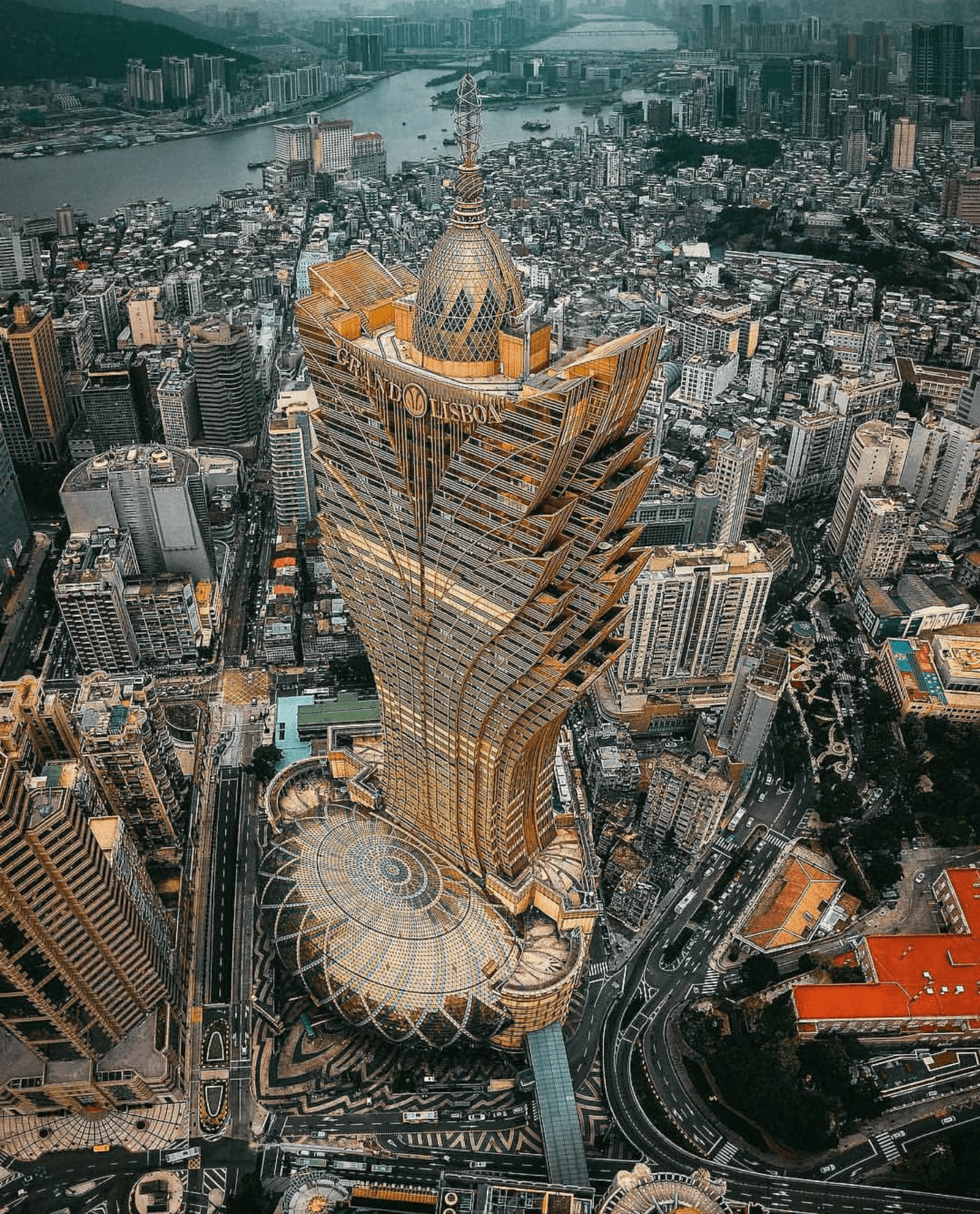 The Grand Lisboa in Macau r/ATBGE