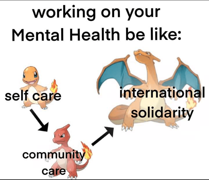 My goals this year Get a therapist. Help a soup kitchen. Join a union