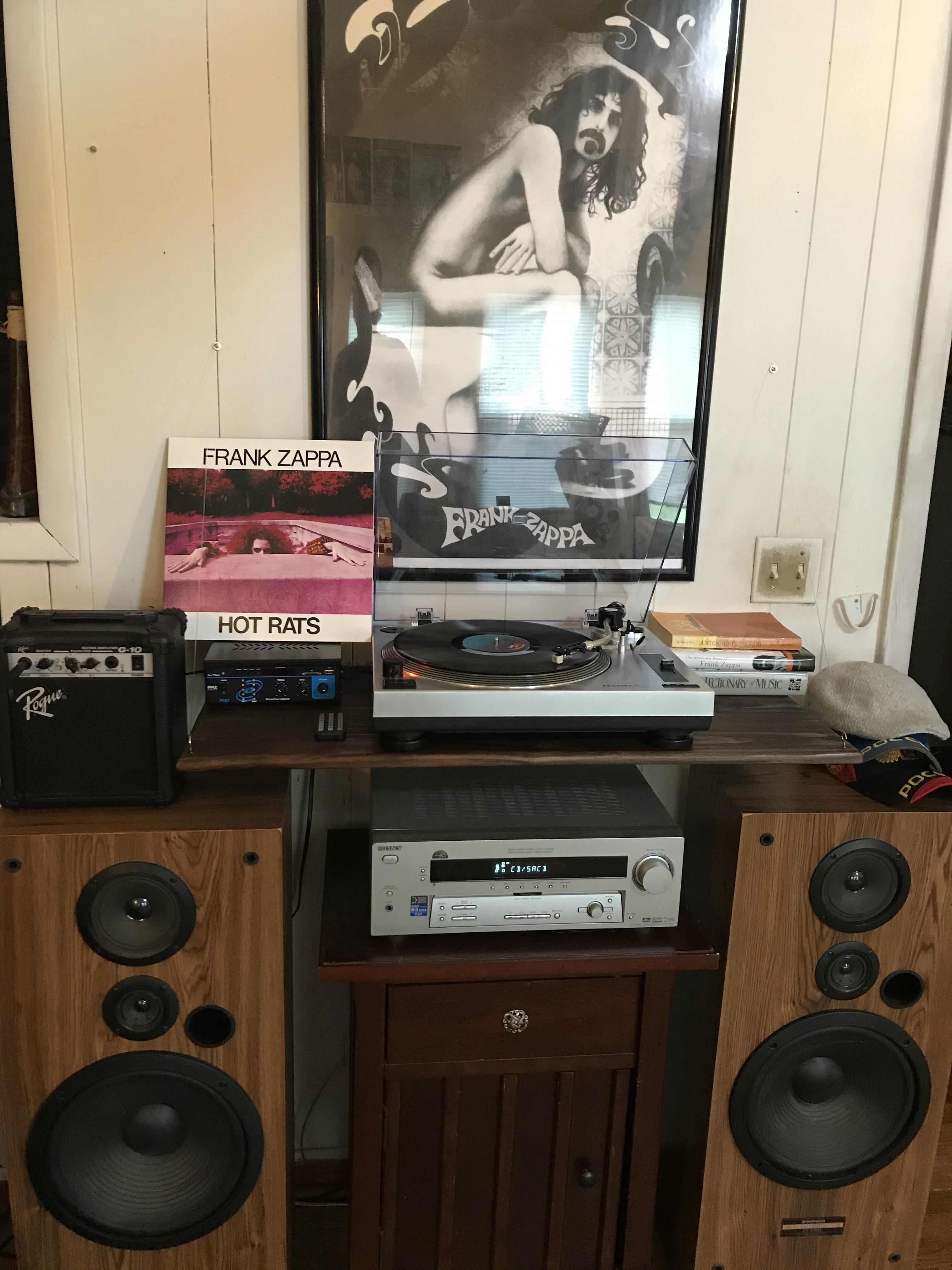 My budget system. Found the receiver in the garage when I moved 2 years